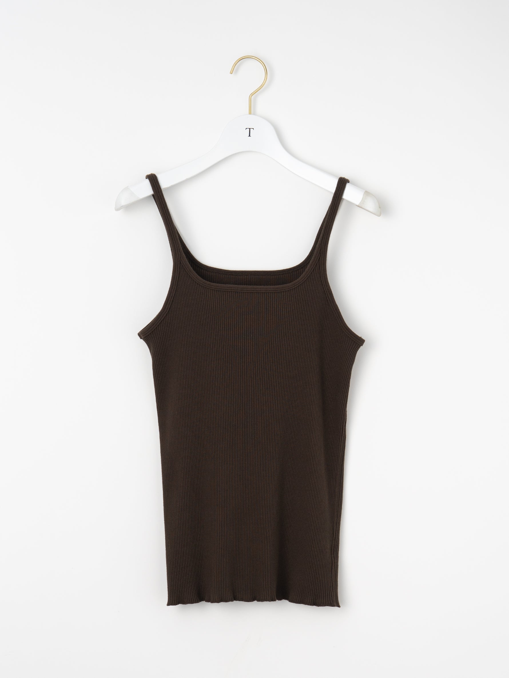 【予約商品】スーピマテレコスクエアキャミソール TBFS-461