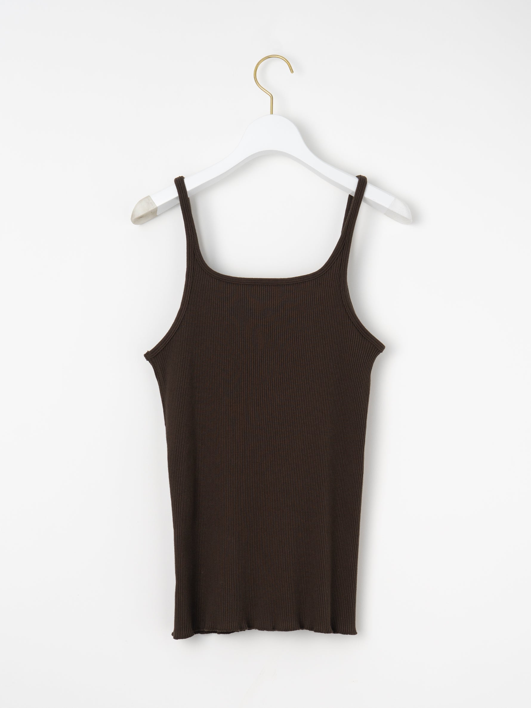 【予約商品】スーピマテレコスクエアキャミソール TBFS-461