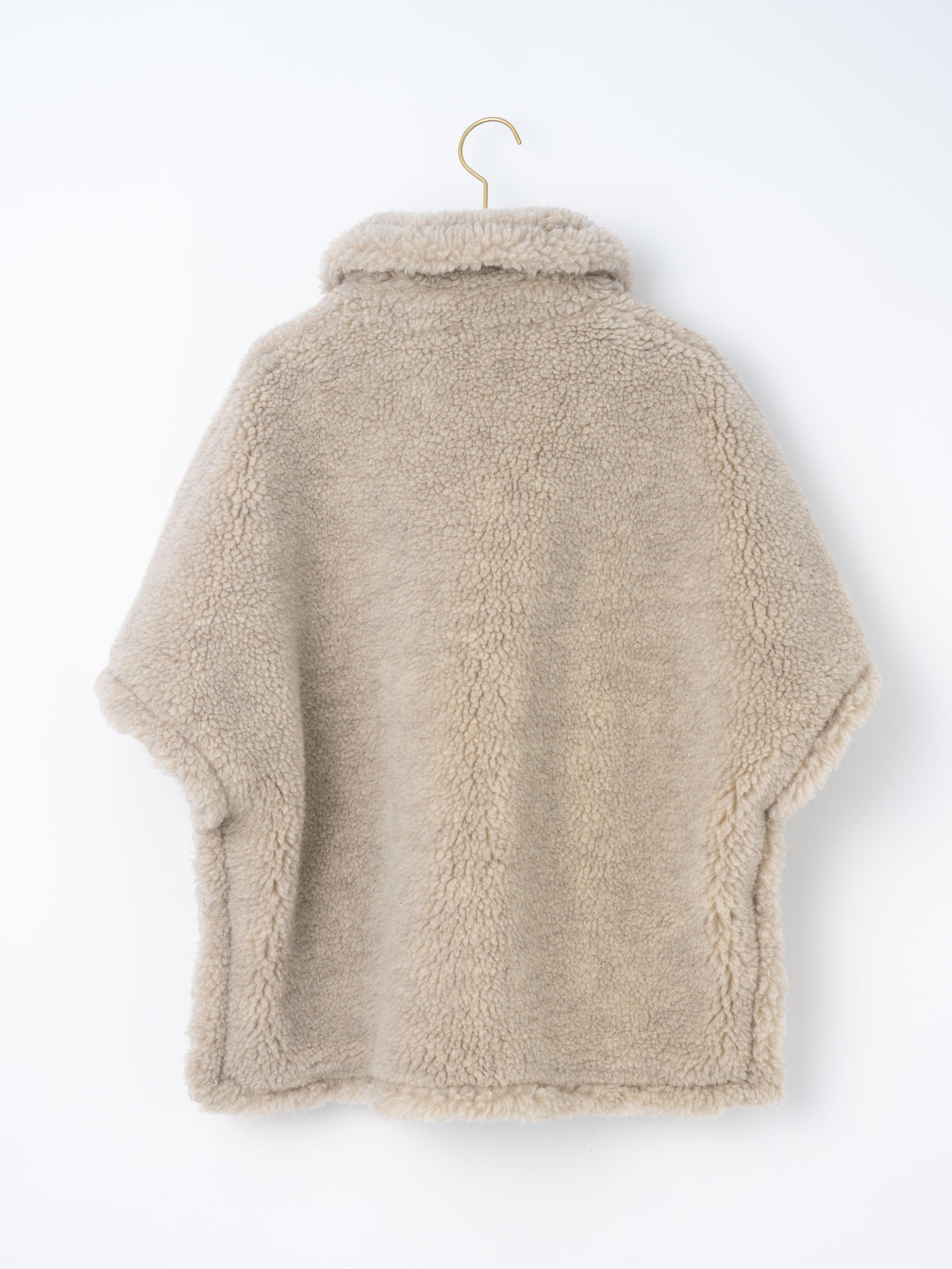 【予約商品】WOOLファーポンチョ TBFA-083