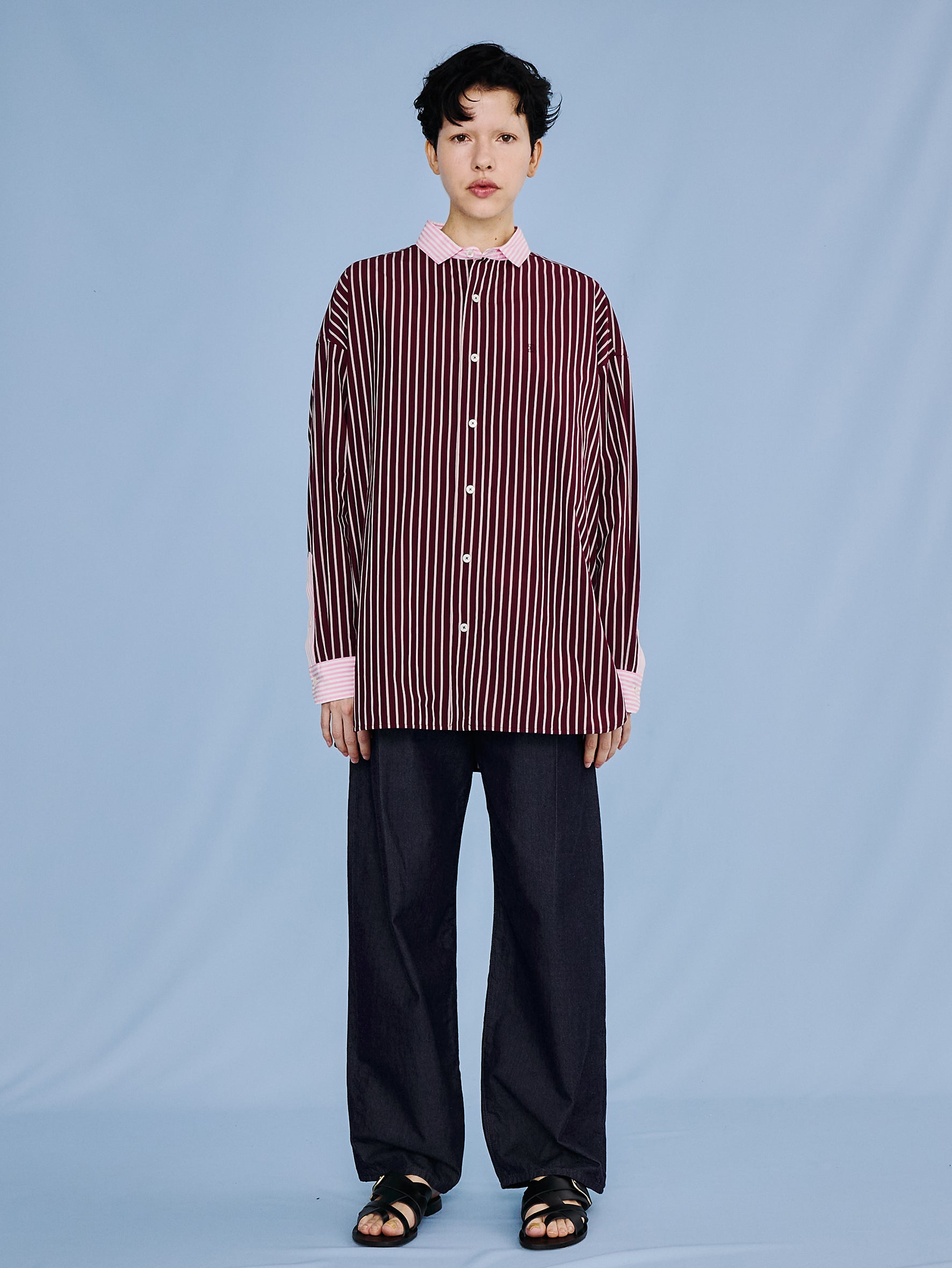 クレイジースクエアビッグシャツuni TBFS-018