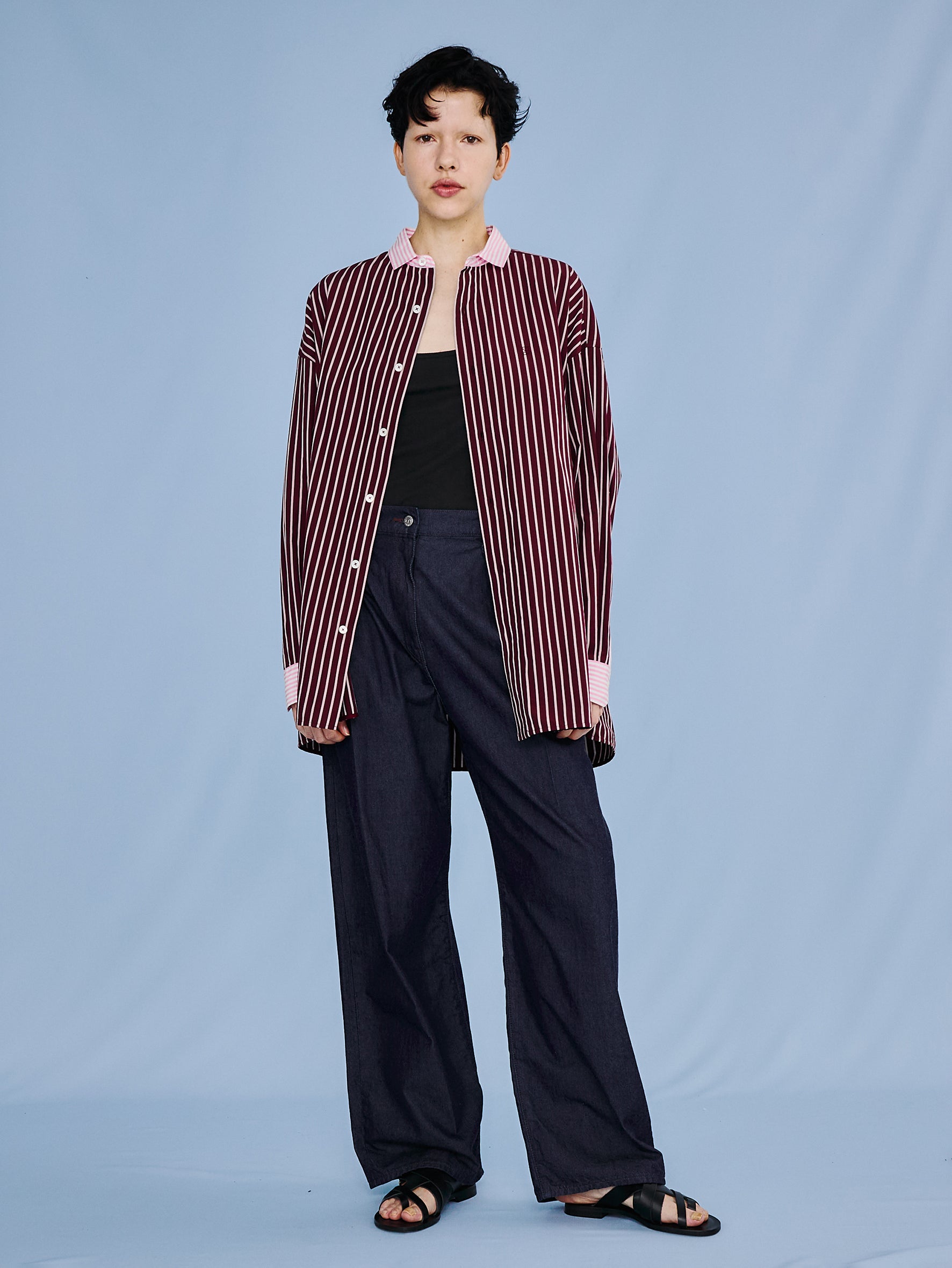 クレイジースクエアビッグシャツuni TBFS-018