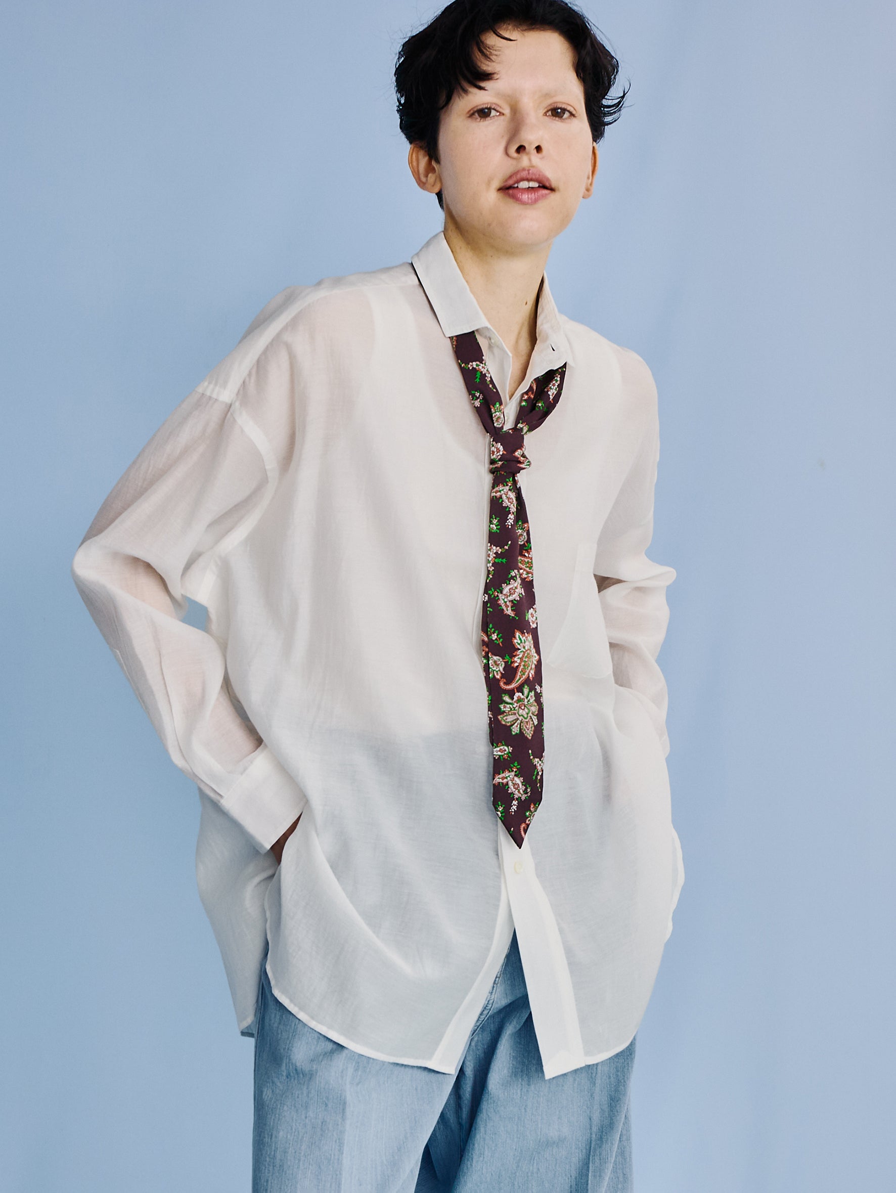 ペイズリープリントボウタイ TBFS-094