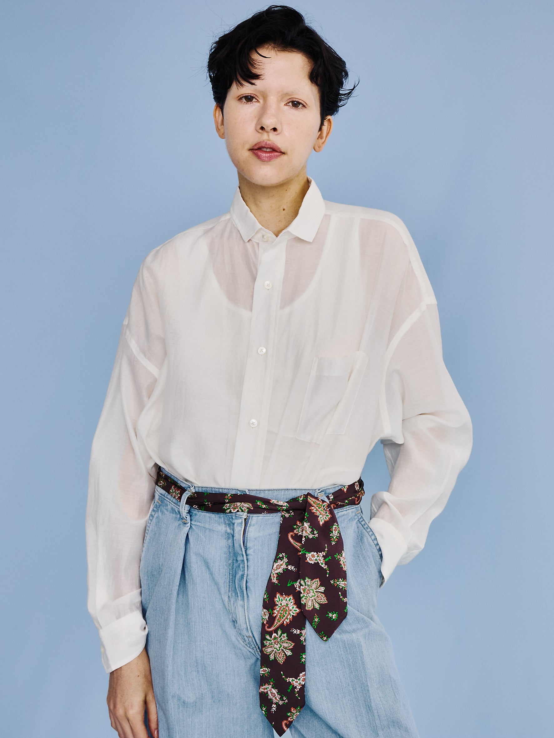 ペイズリープリントボウタイ TBFS-094