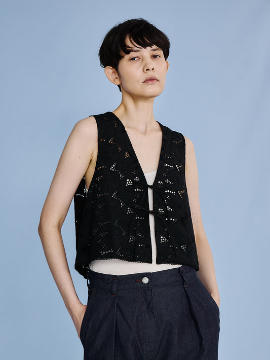 フラワーレースベスト TBFS-132
