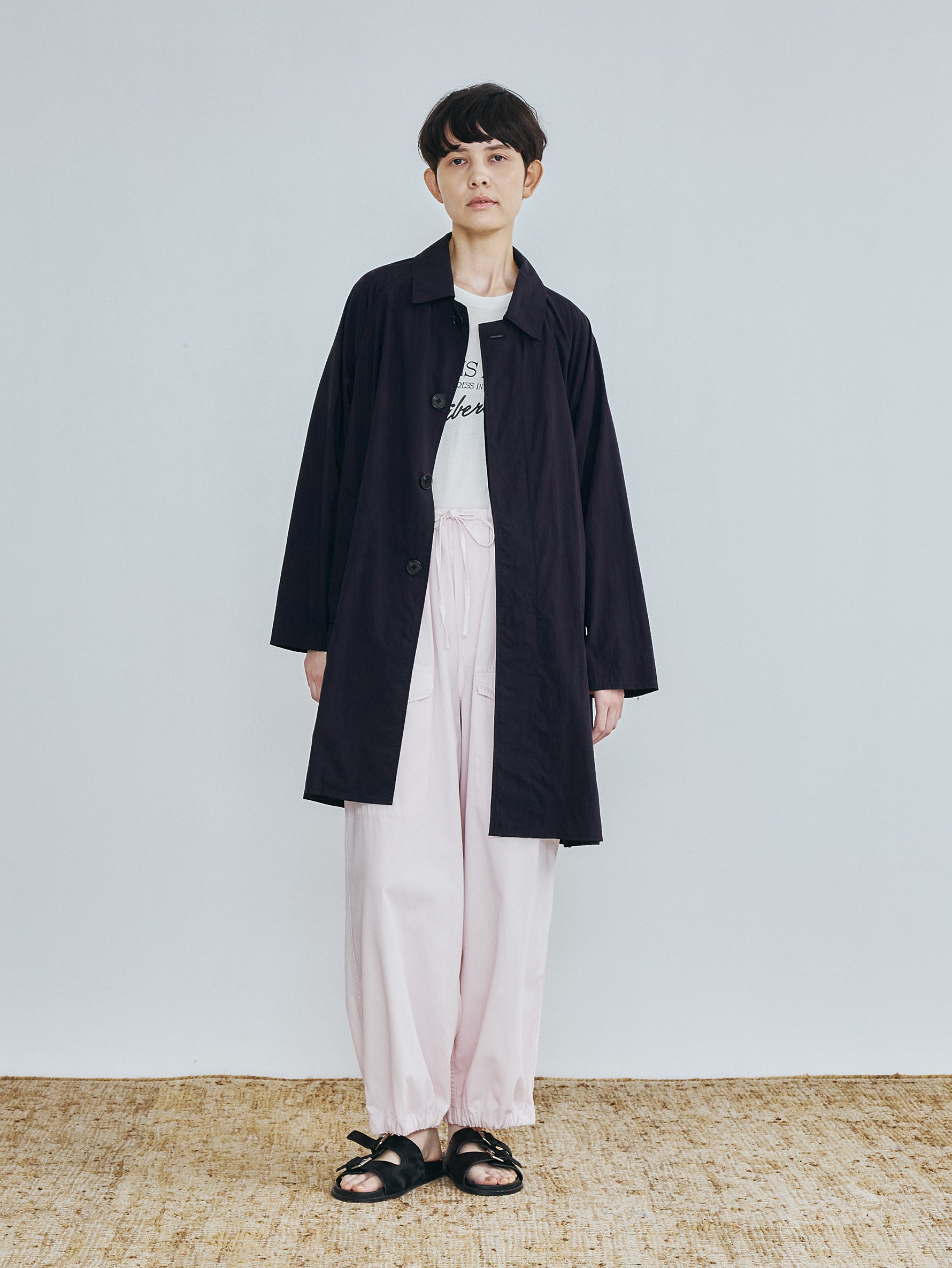 ナイロンステンカラーコート TBFS-172