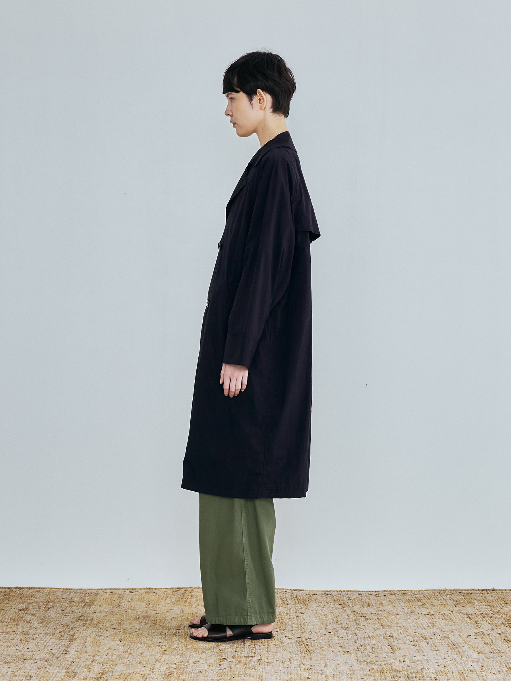 ナイロンテントトレンチコート TBFS-171