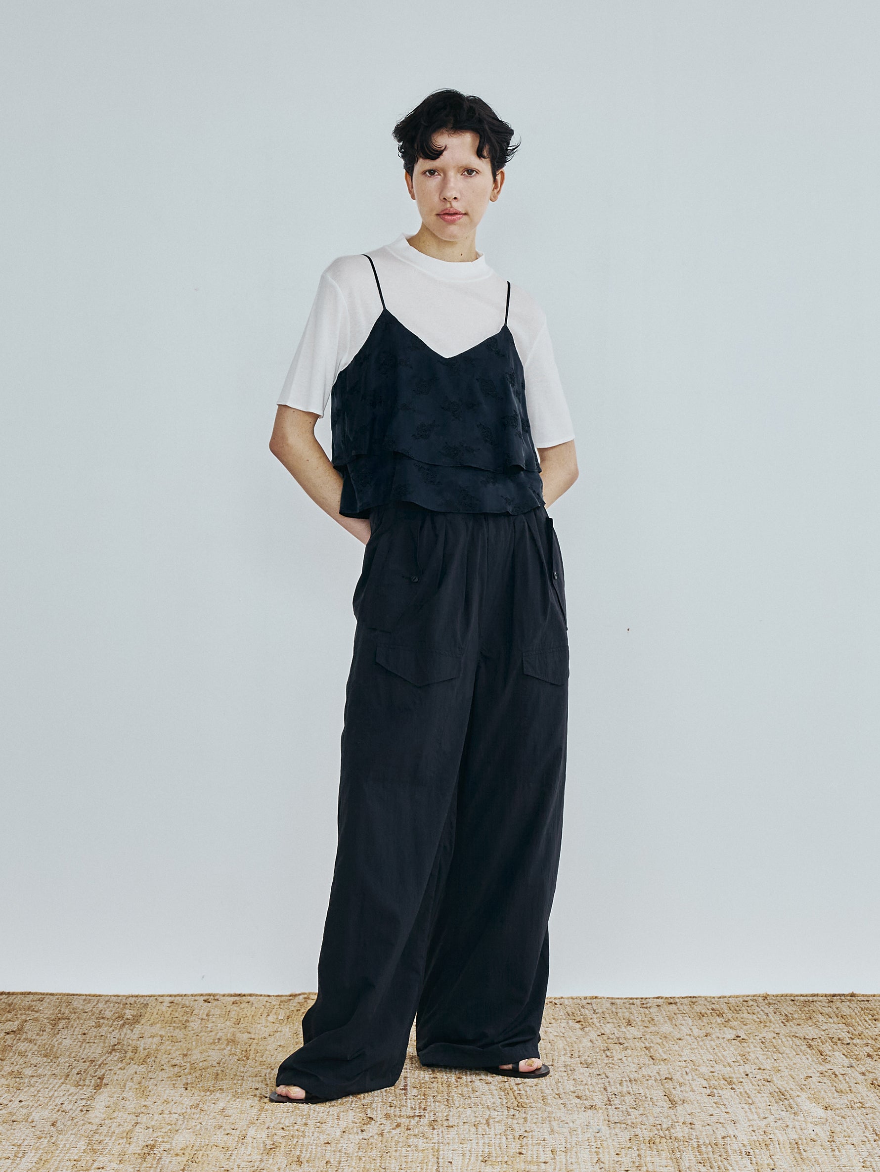 ナイロンカーゴパンツ TBFS-173