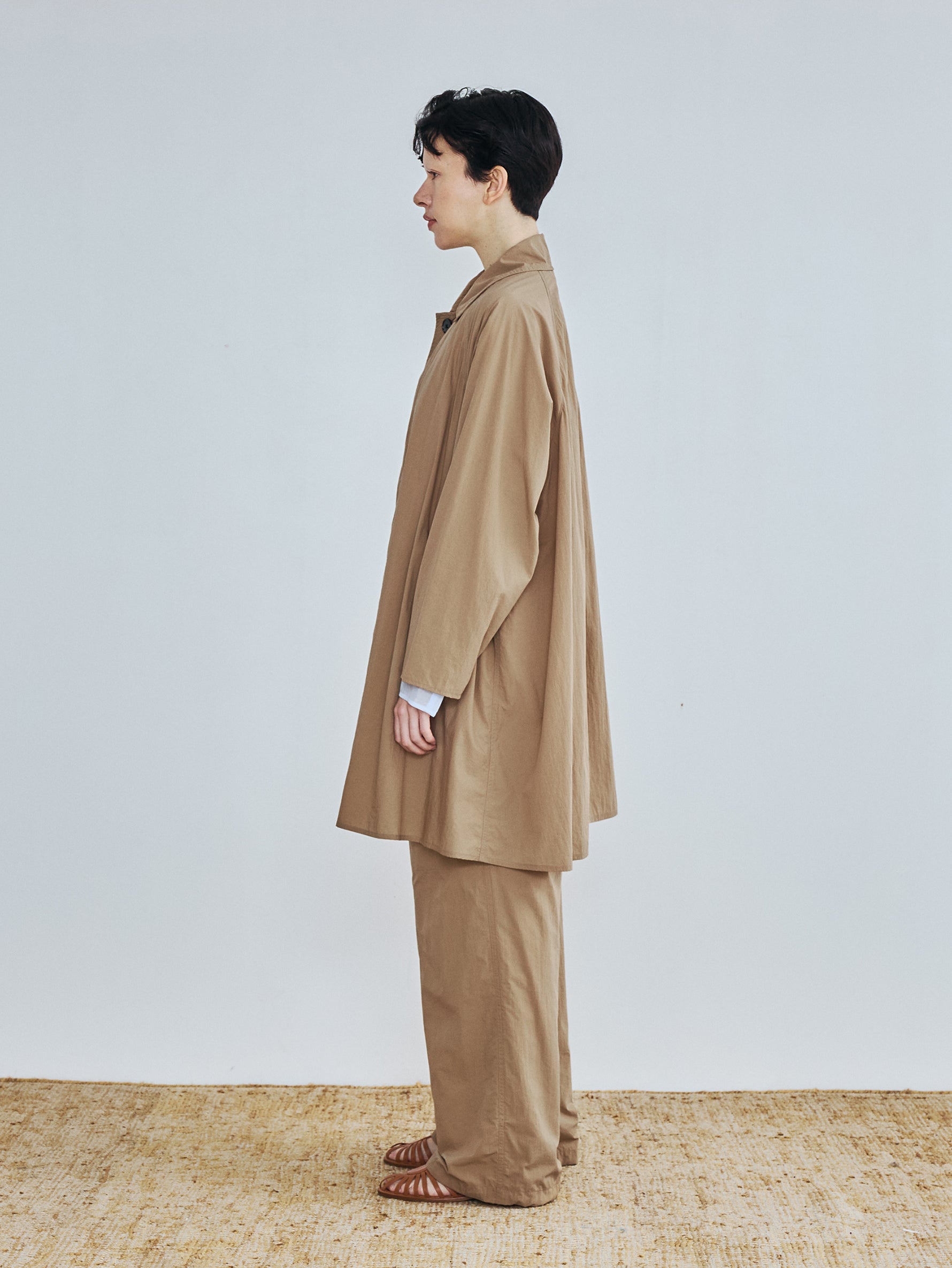 ナイロンステンカラーコート TBFS-172