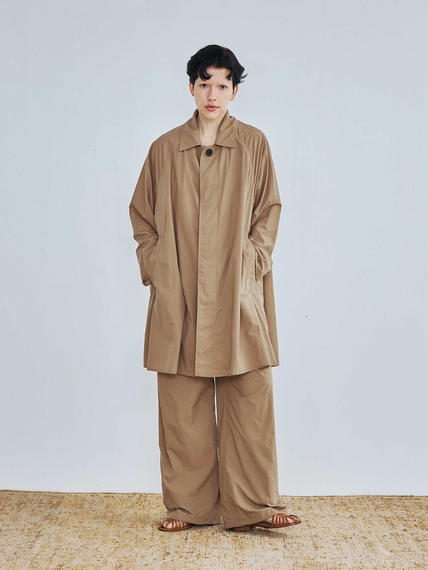 ナイロンステンカラーコート TBFS-172