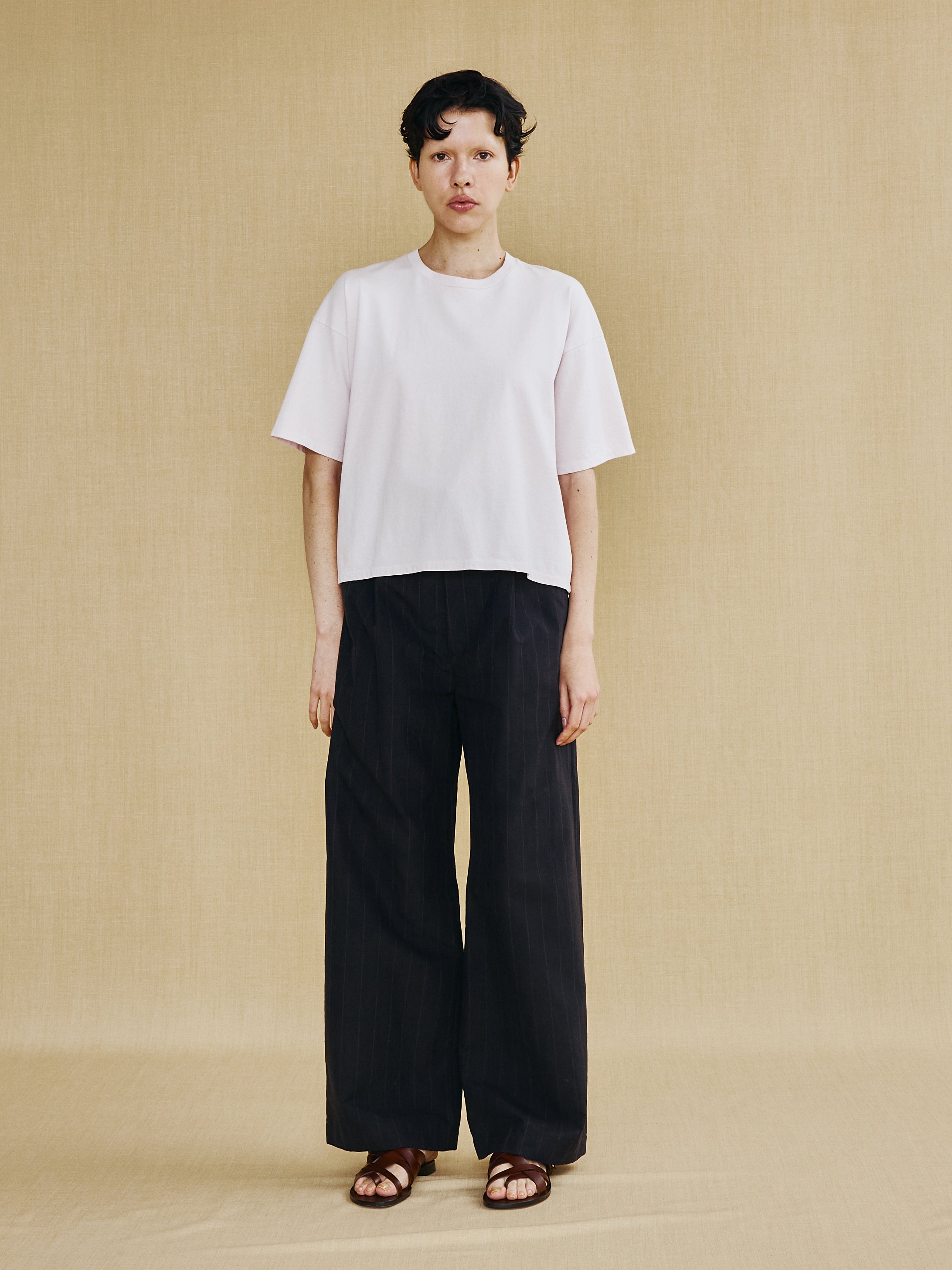 【予約商品】エンブロイダリースクエアTシャツ TBFS-191