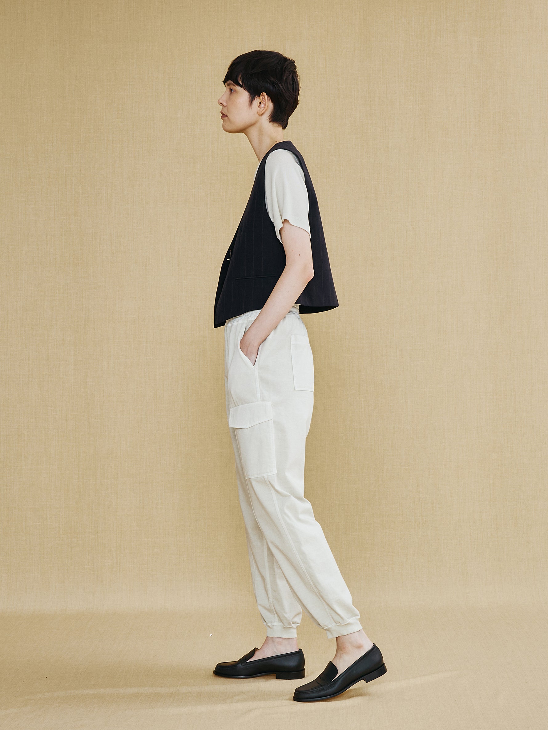 コットンシルクラミーベスト TBFS-141