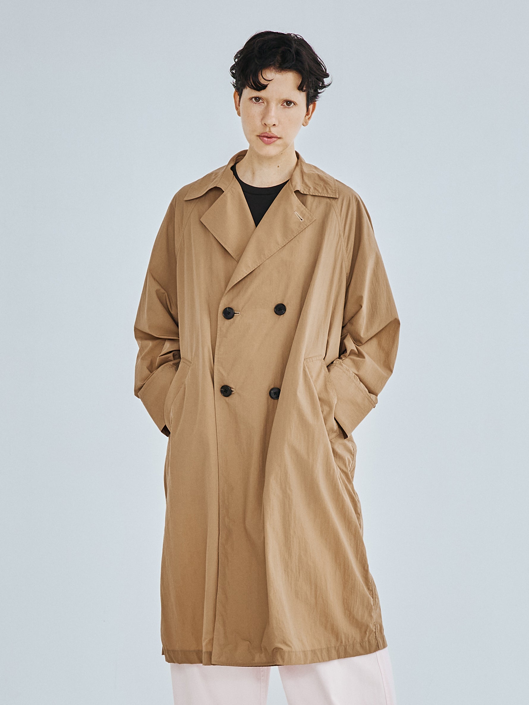 ナイロンテントトレンチコート TBFS-171