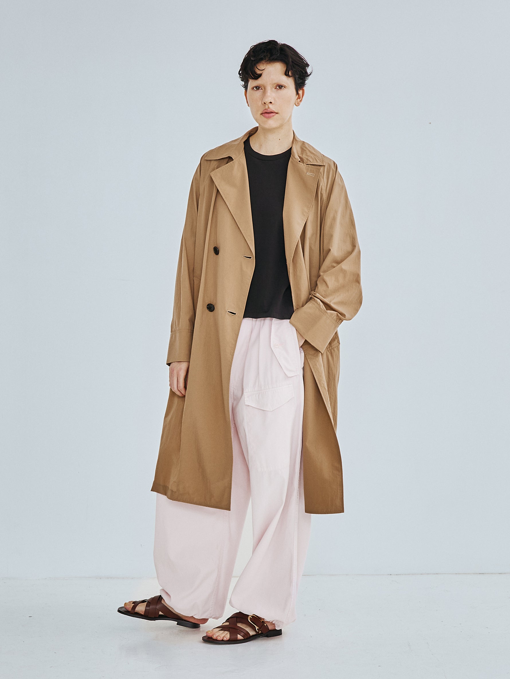 ナイロンテントトレンチコート TBFS-171