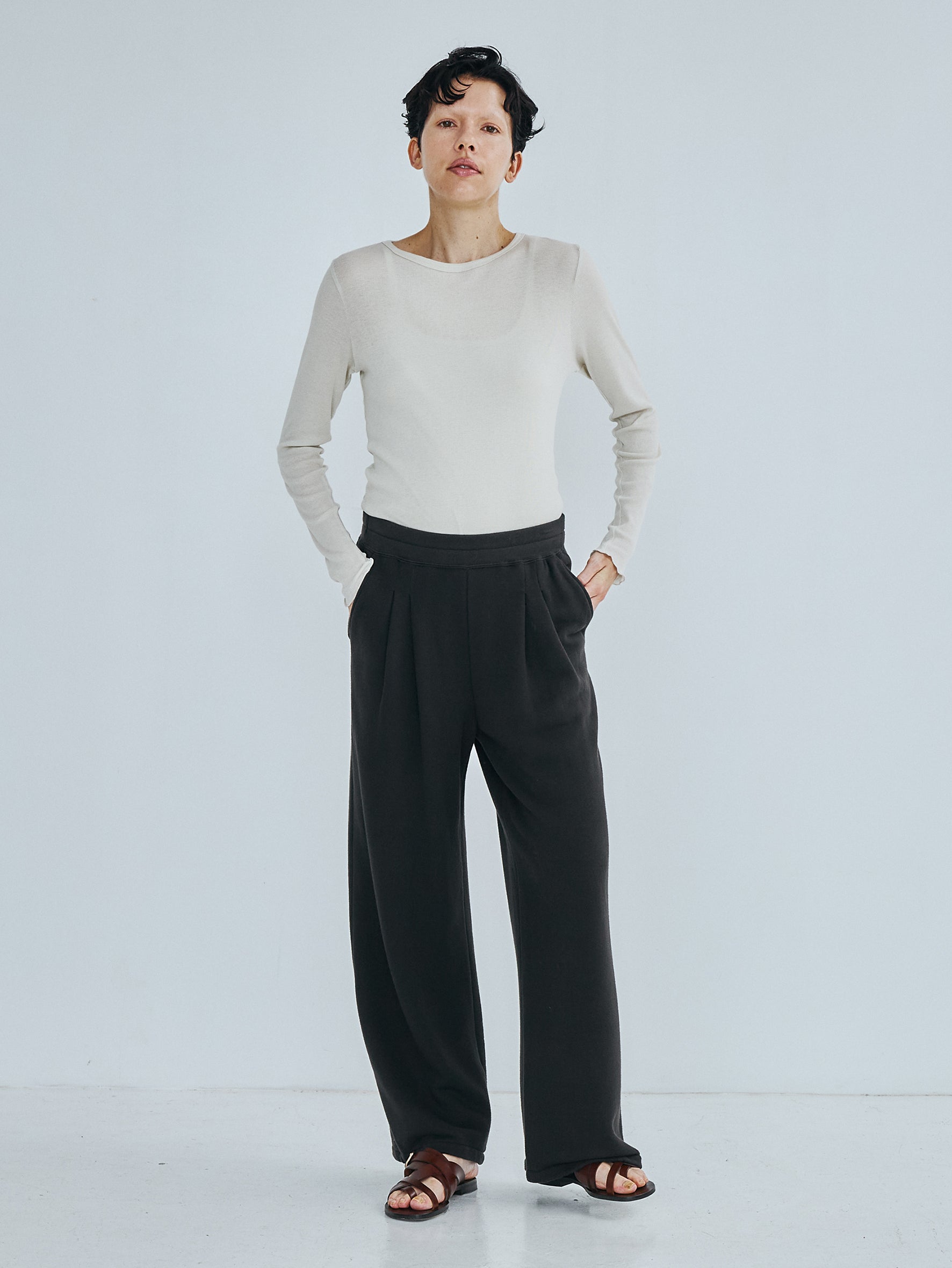 予約商品】ウラケタックワイドパンツ TBFS-213