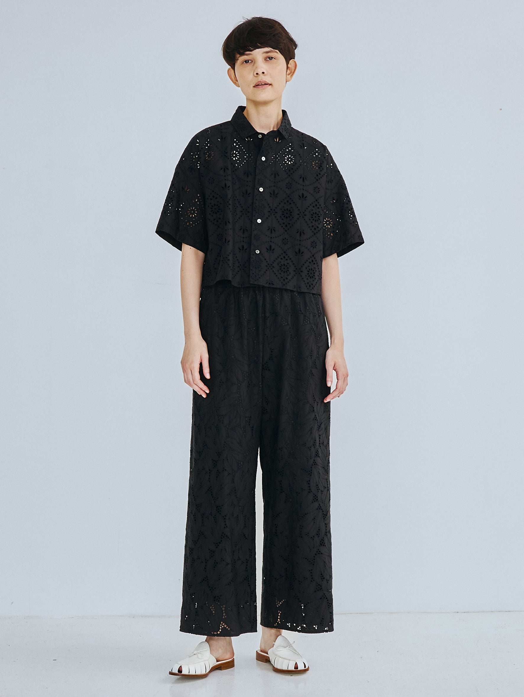 レース半袖シャツ TBFS-122