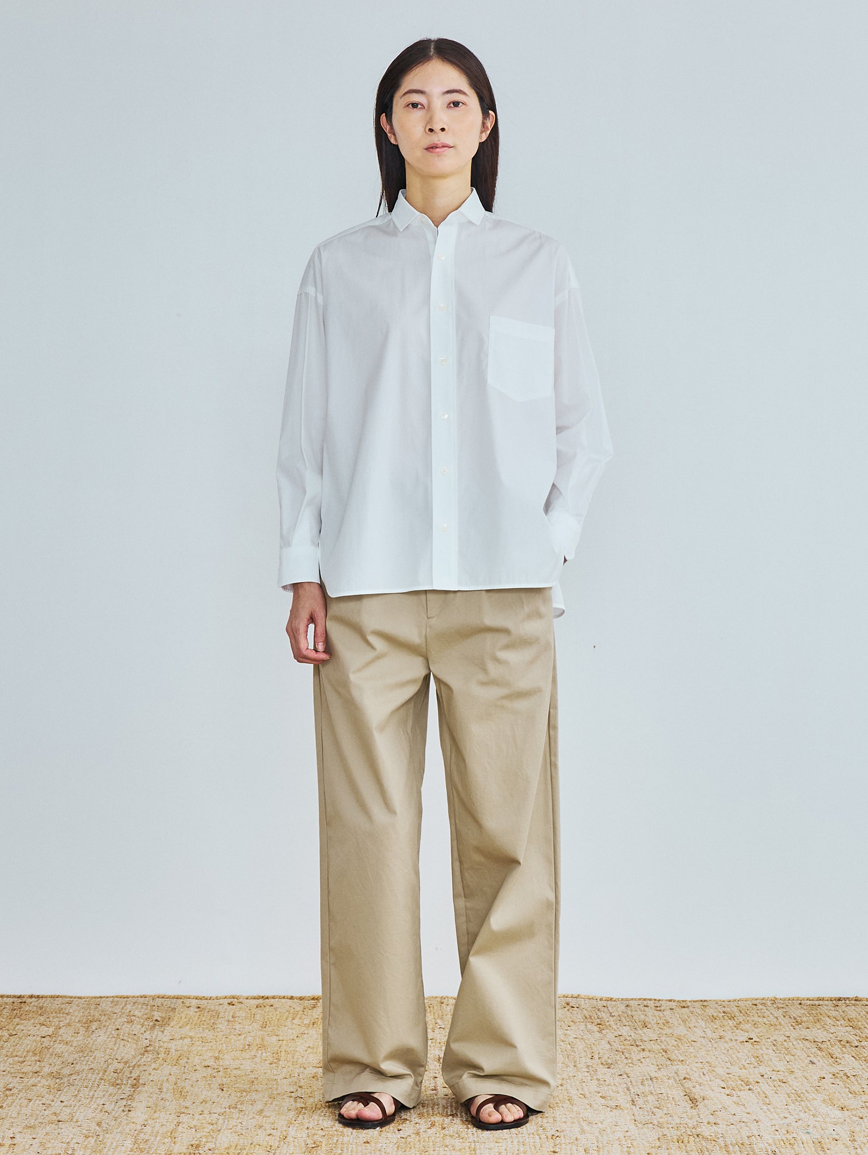 【予約商品】スクエアビッグシャツ TBFS-001