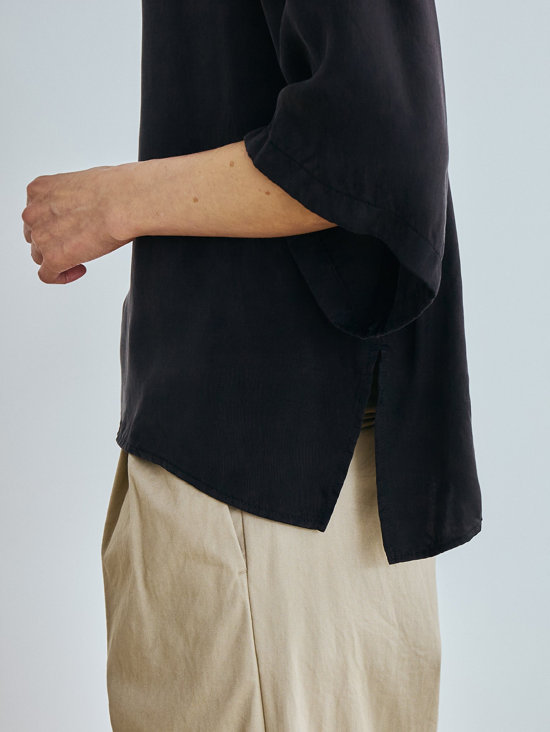 キュプラフィブリルTシャツブラウス TBFS-104