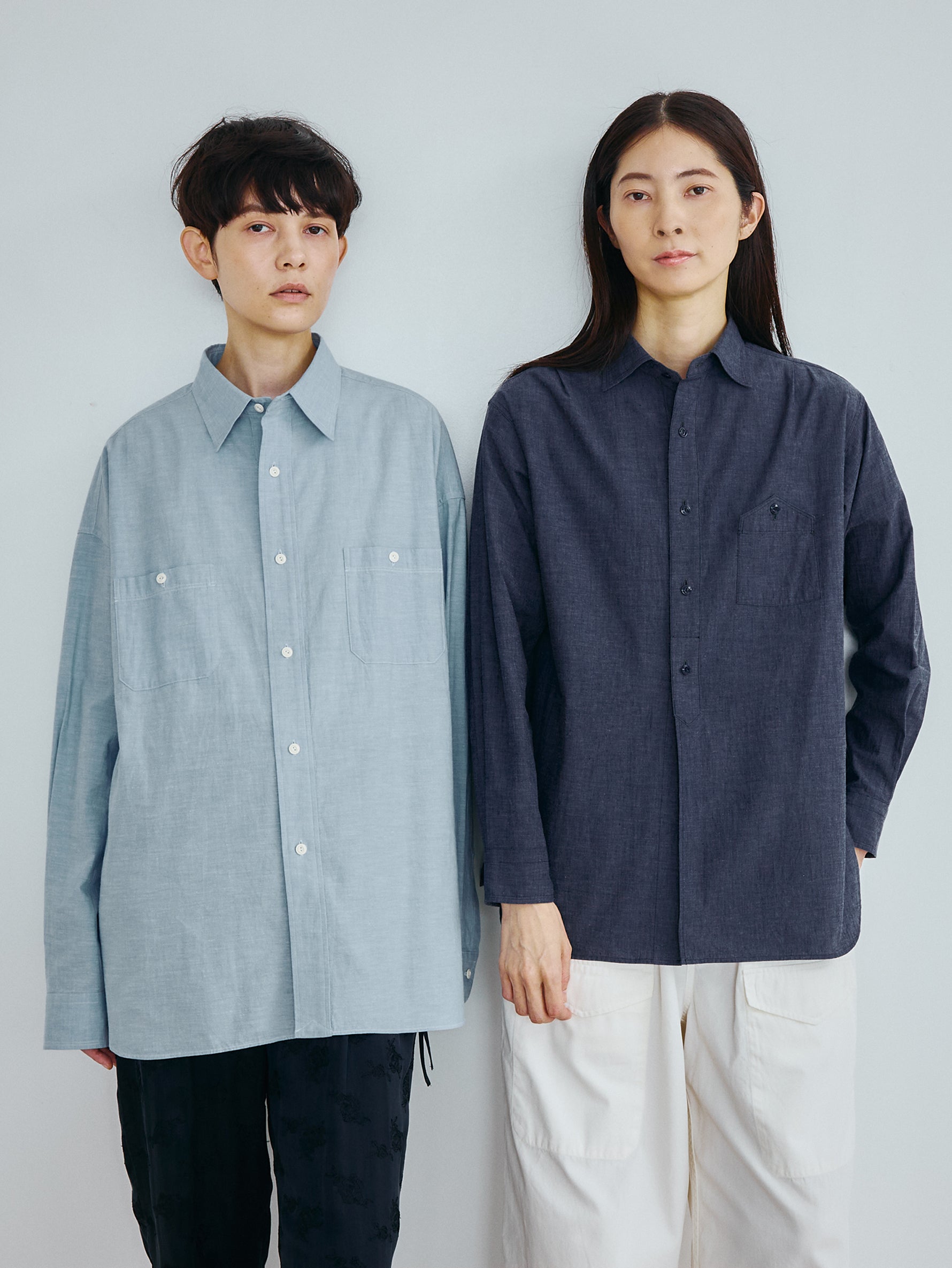 予約商品】ニアデニムシャツ TBFS-021