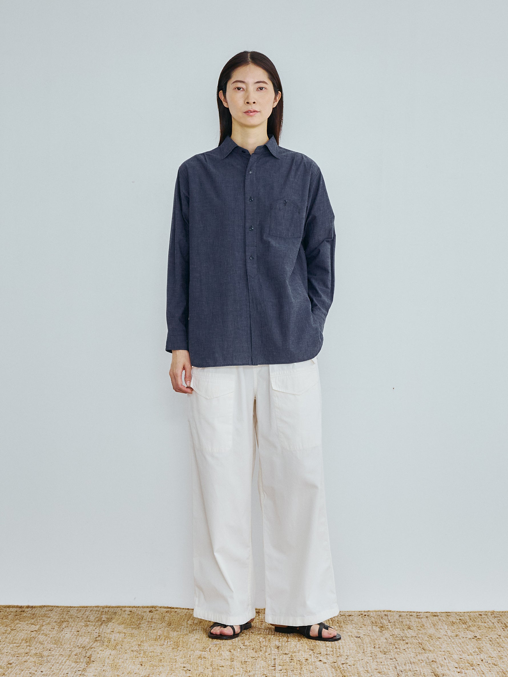 予約商品】ニアデニムシャツ TBFS-021