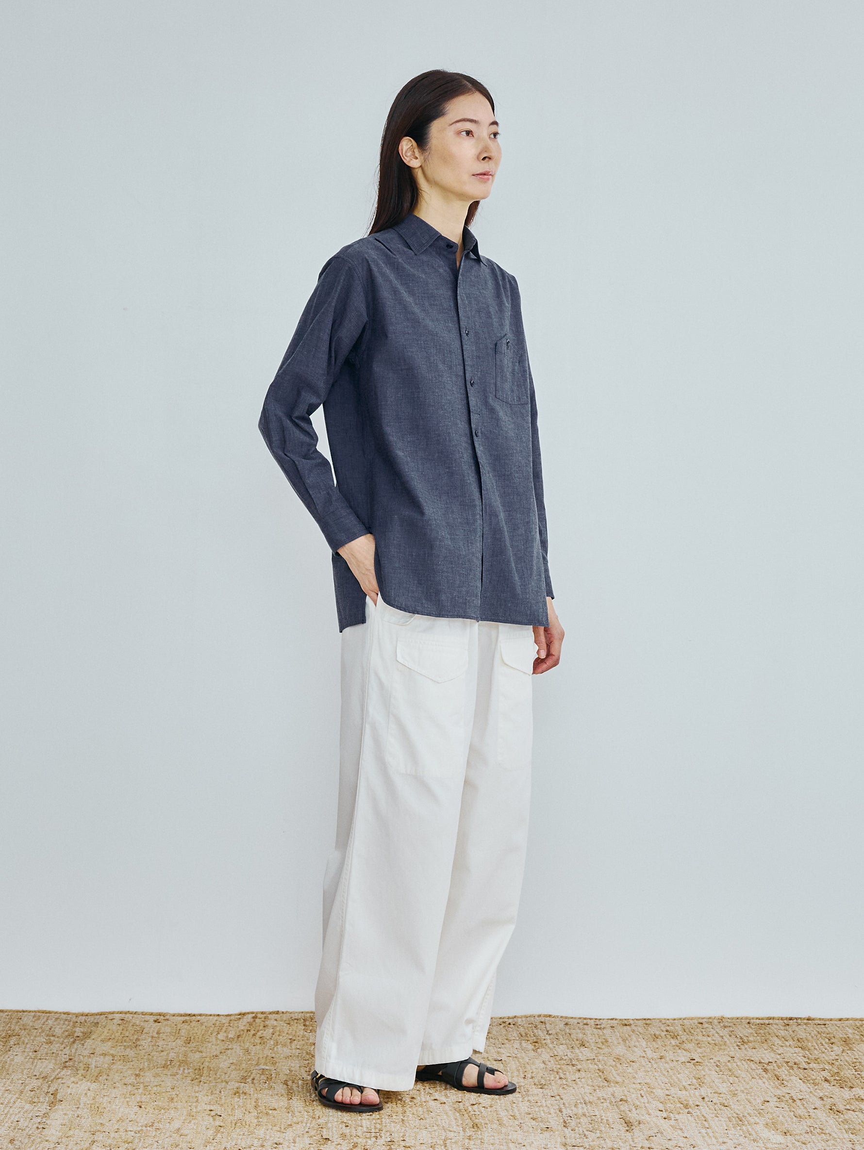 予約商品】ニアデニムシャツ TBFS-021