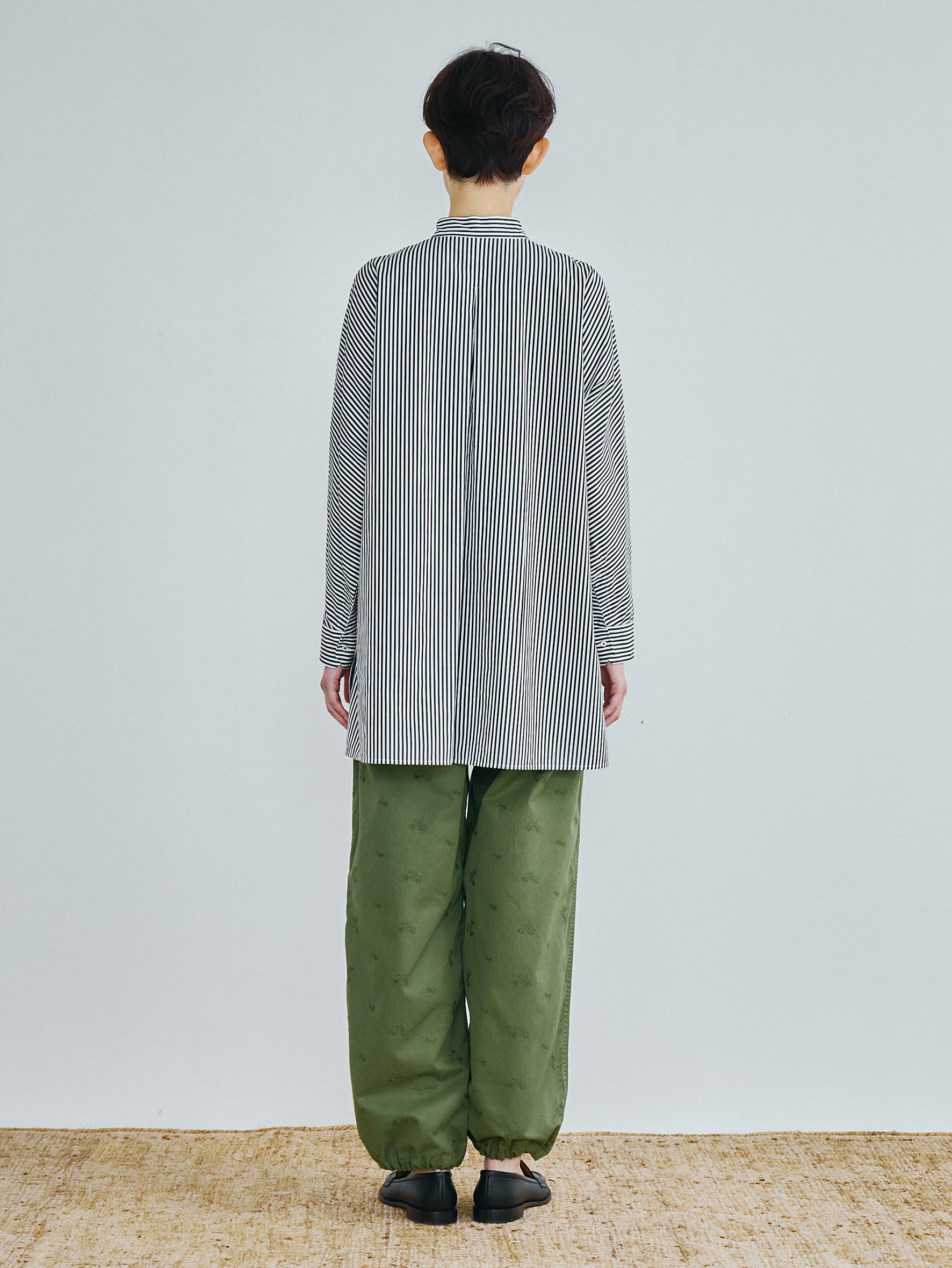 【予約商品】ノーカラーテントシャツ TBFS-005