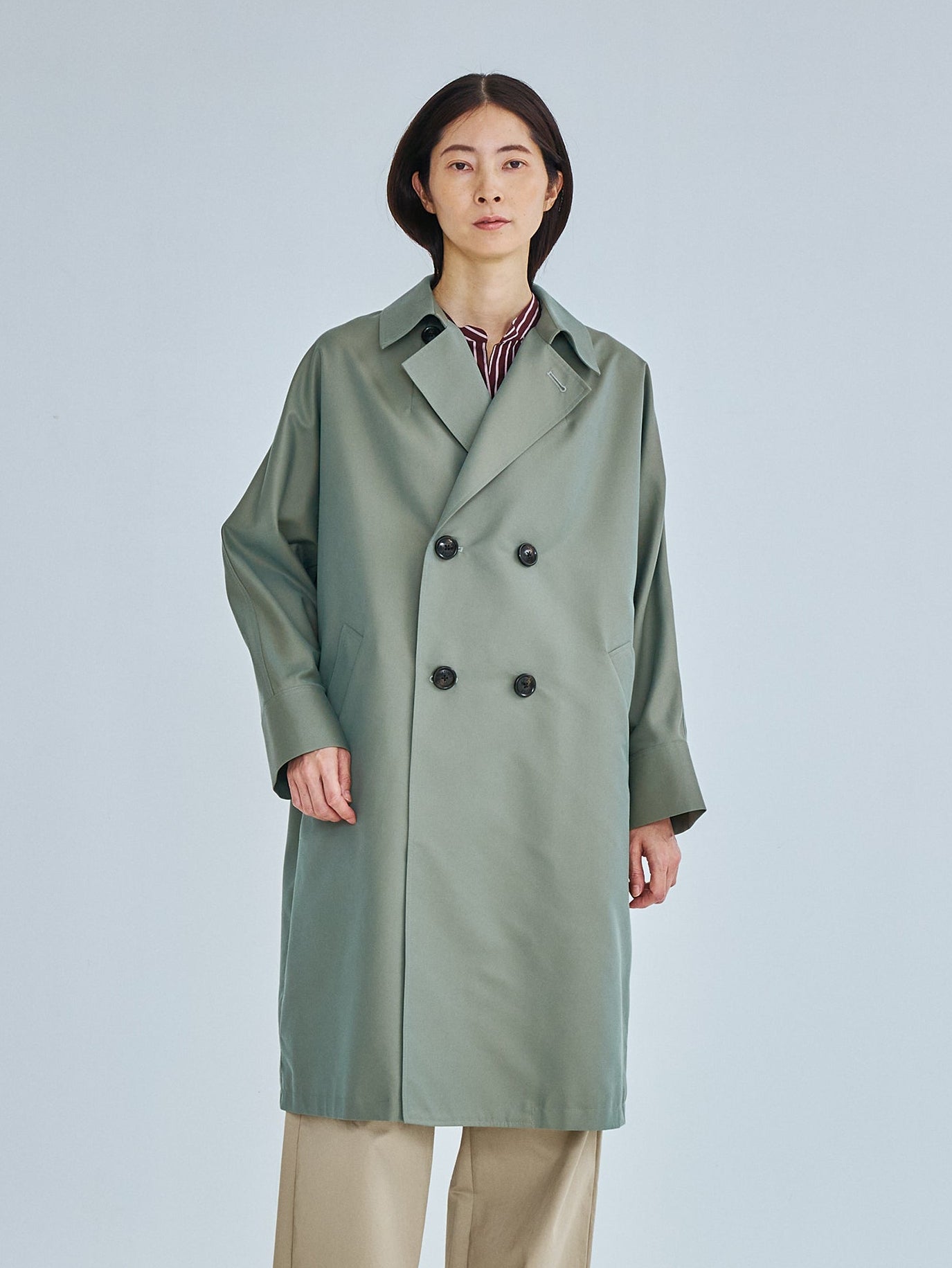 【予約商品】テントトレンチコート TBFS-161