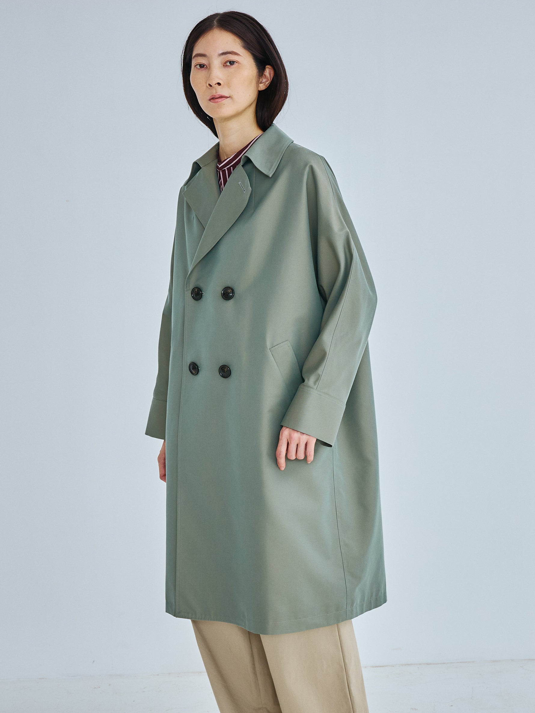 【予約商品】テントトレンチコート TBFS-161