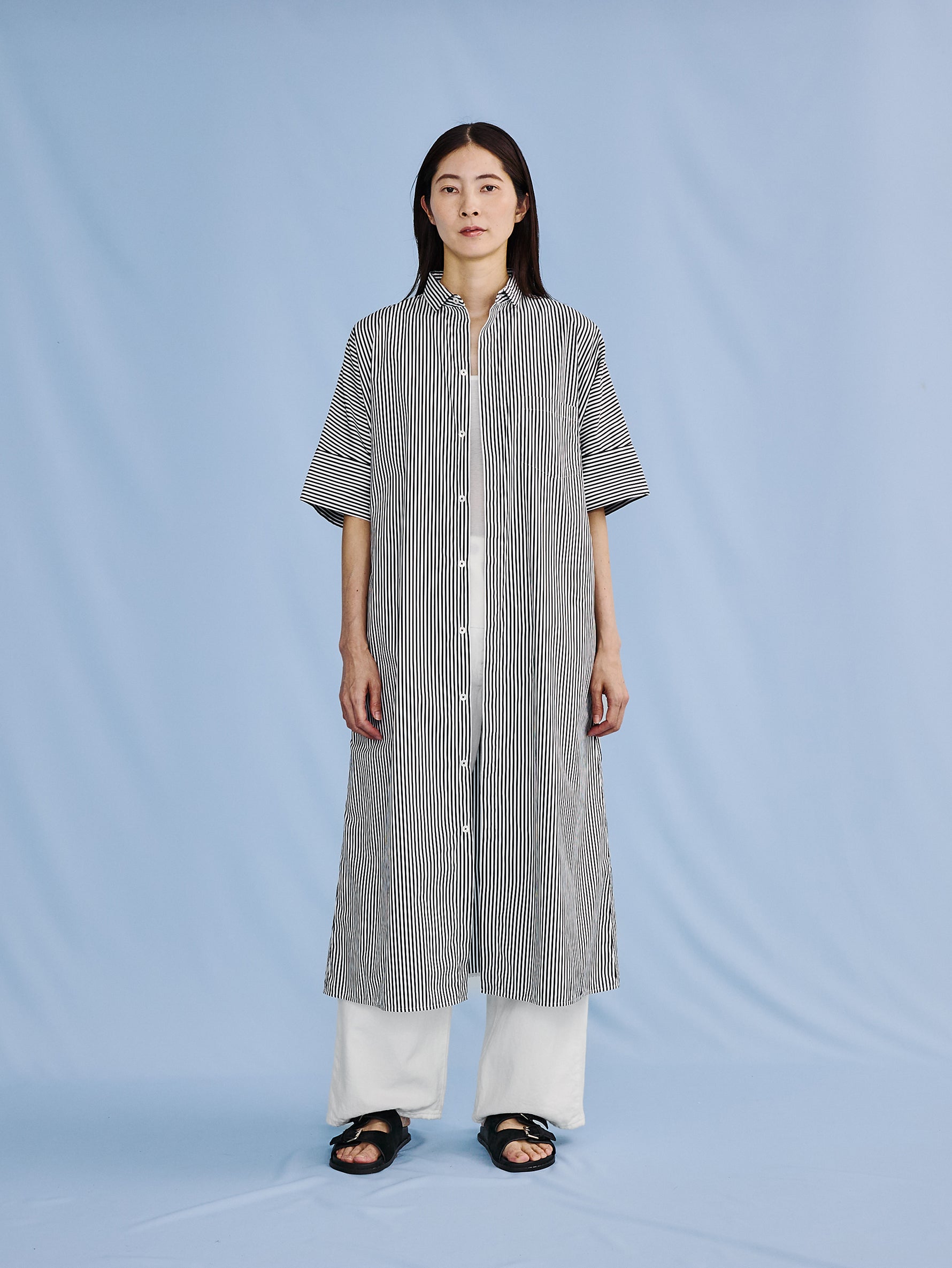 予約商品】テント半袖シャツワンピース TBFS-006