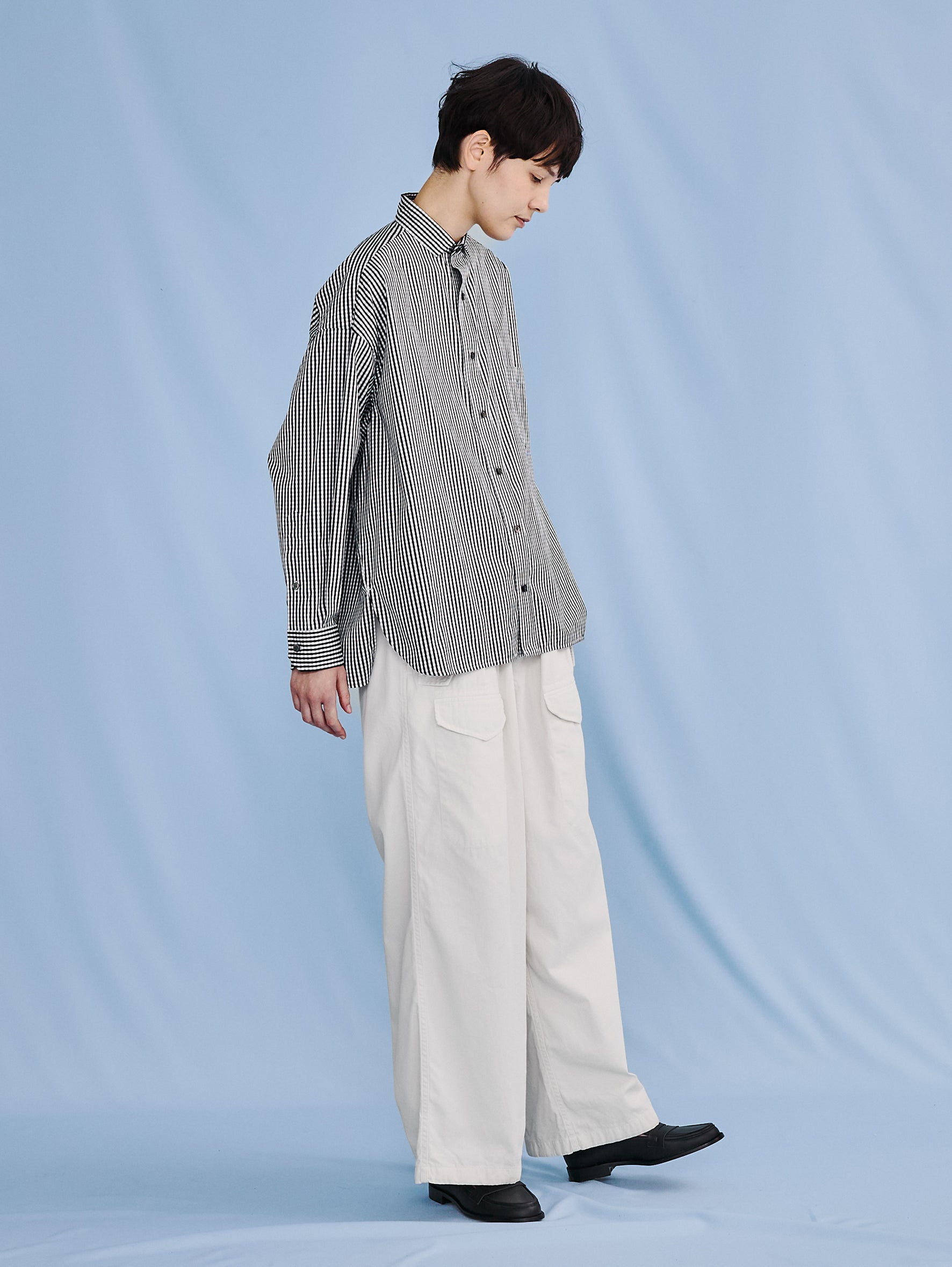 【予約商品】スクエアビッグシャツ TBFS-001