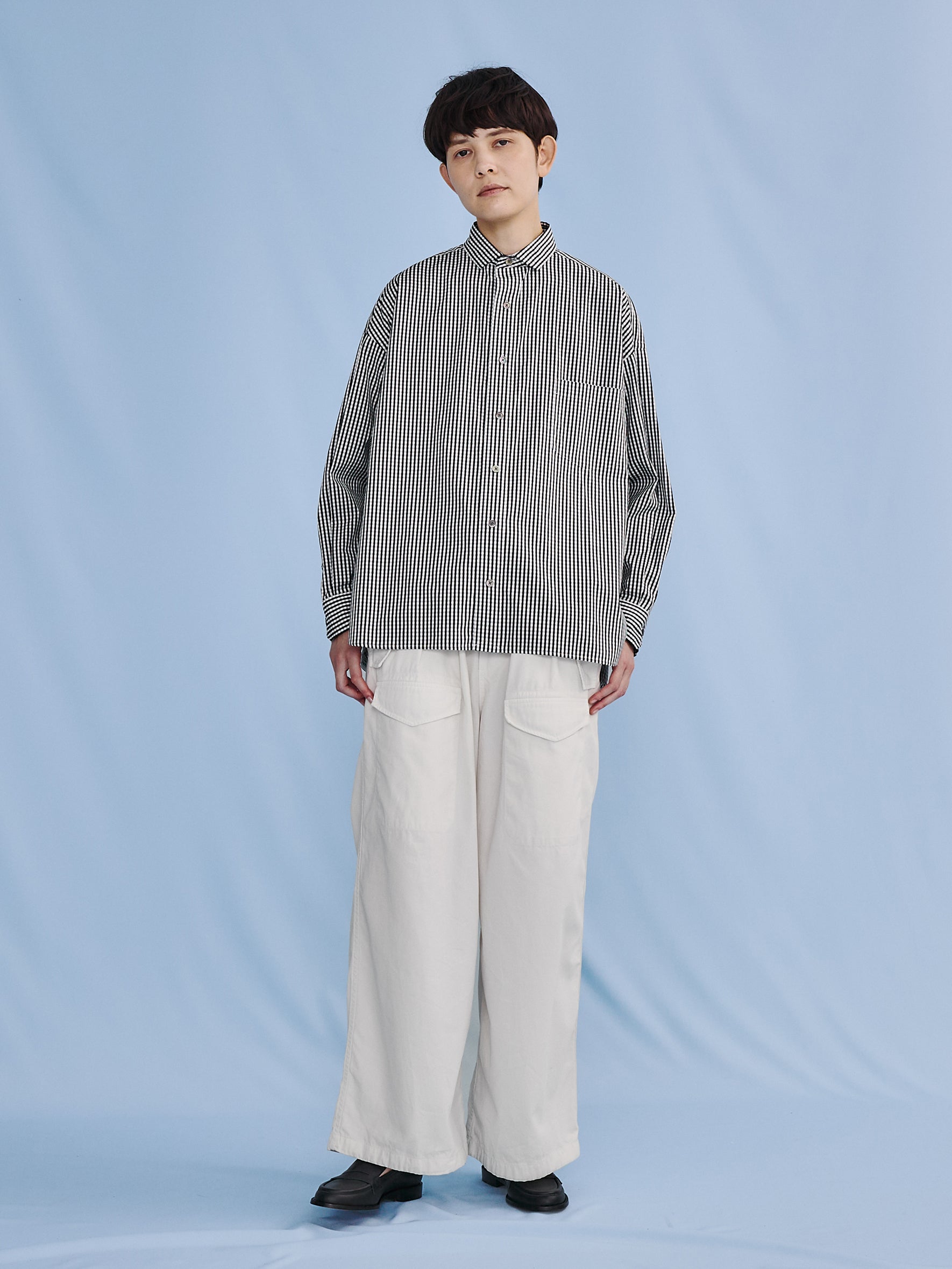 【予約商品】スクエアビッグシャツ TBFS-001