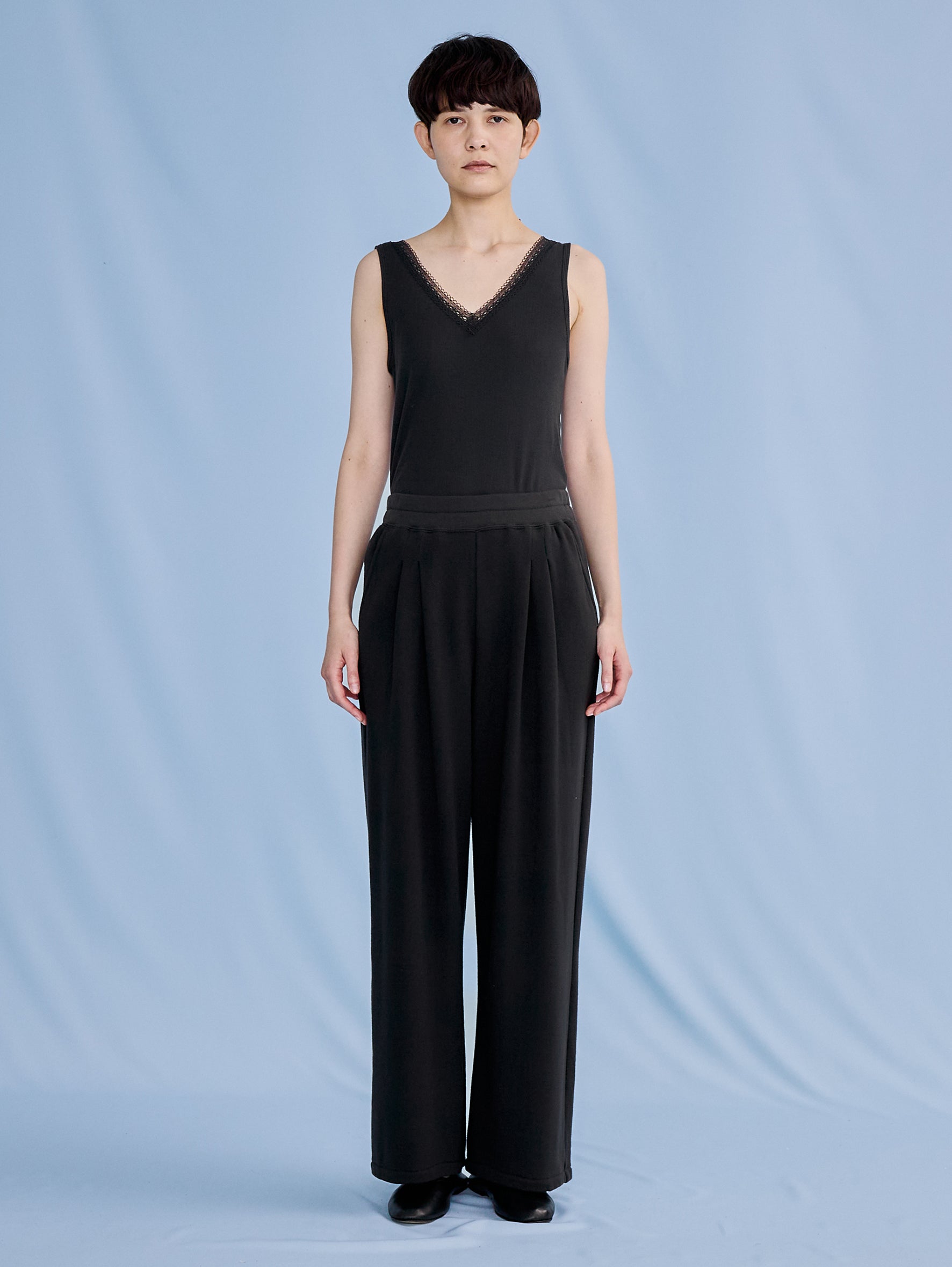 【予約商品】ウラケタックワイドパンツ TBFS-213