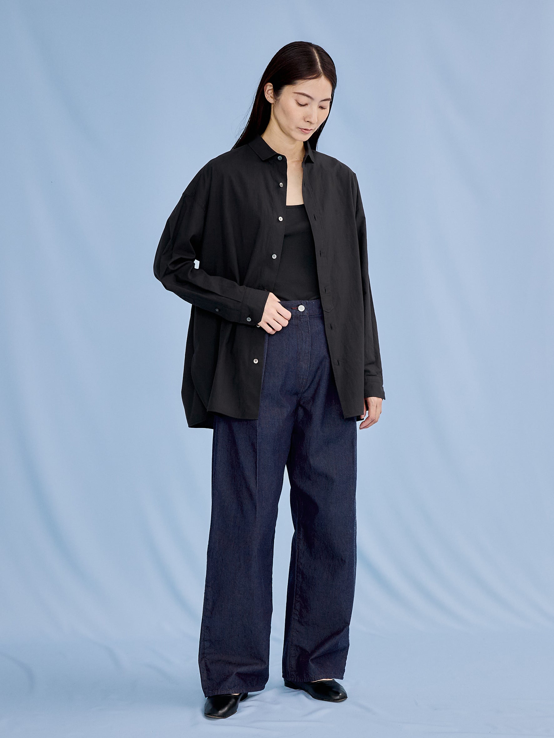 スクエアビッグシャツuni TBFS-012