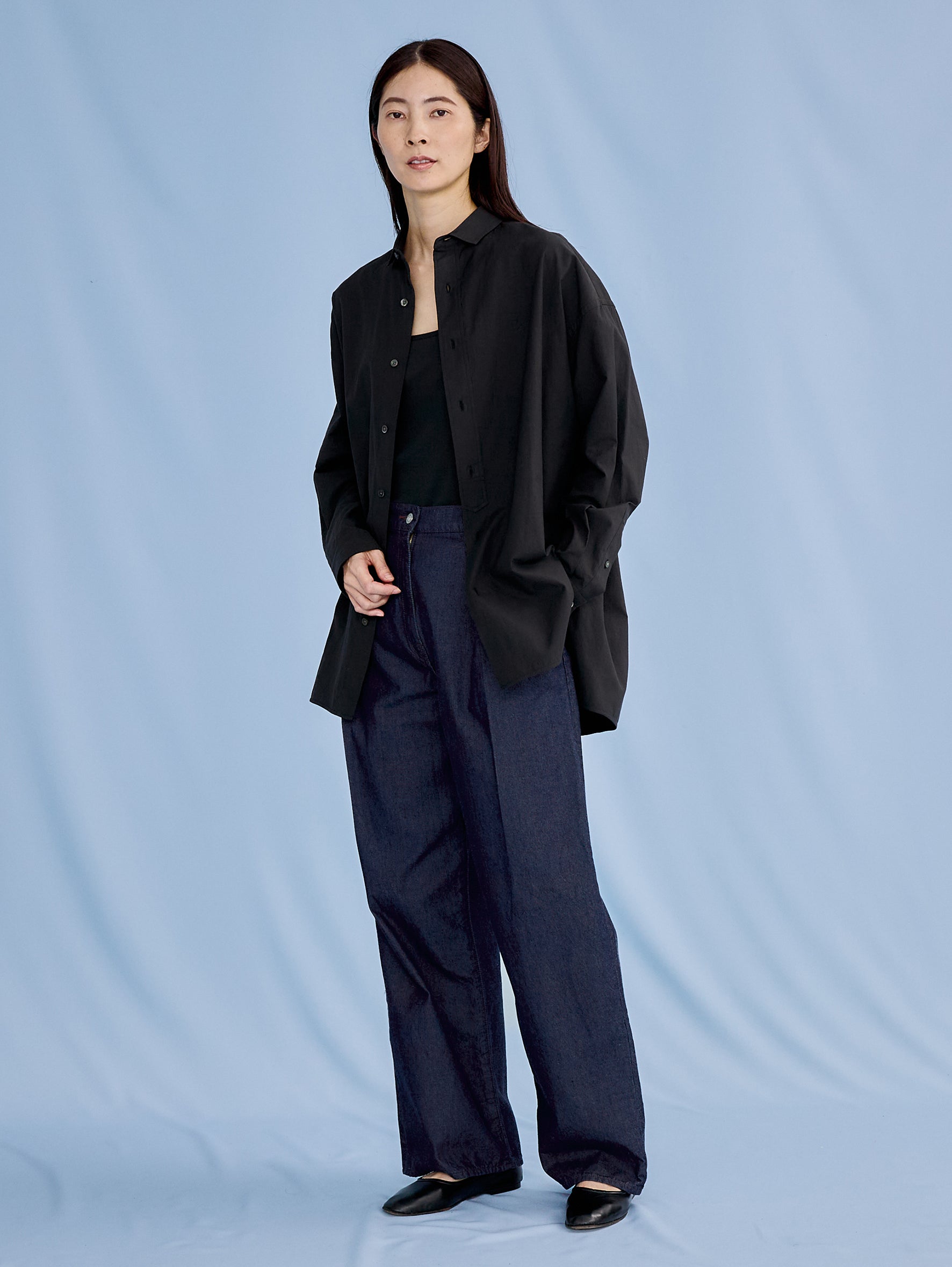 スクエアビッグシャツuni TBFS-012