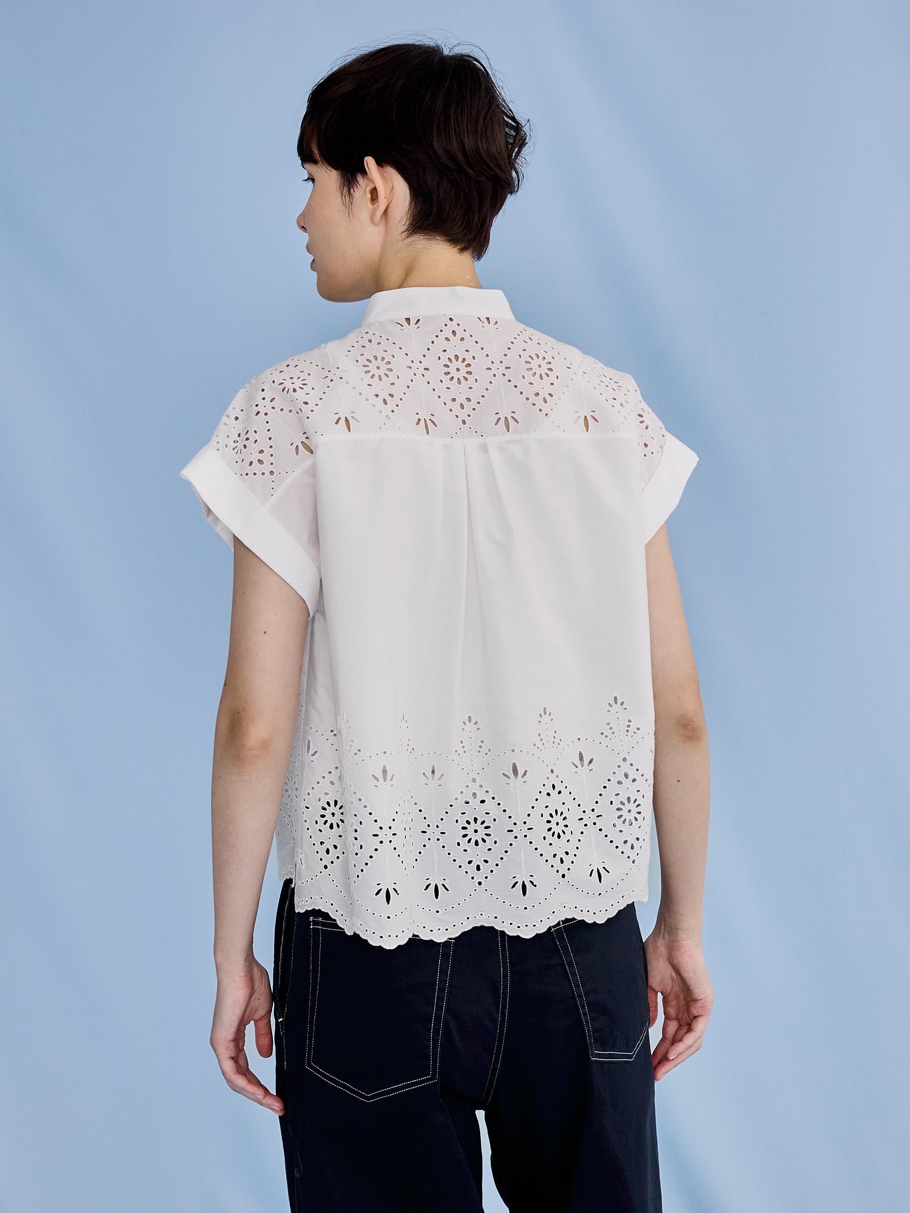 レースフレンチシャツ TBFS-121