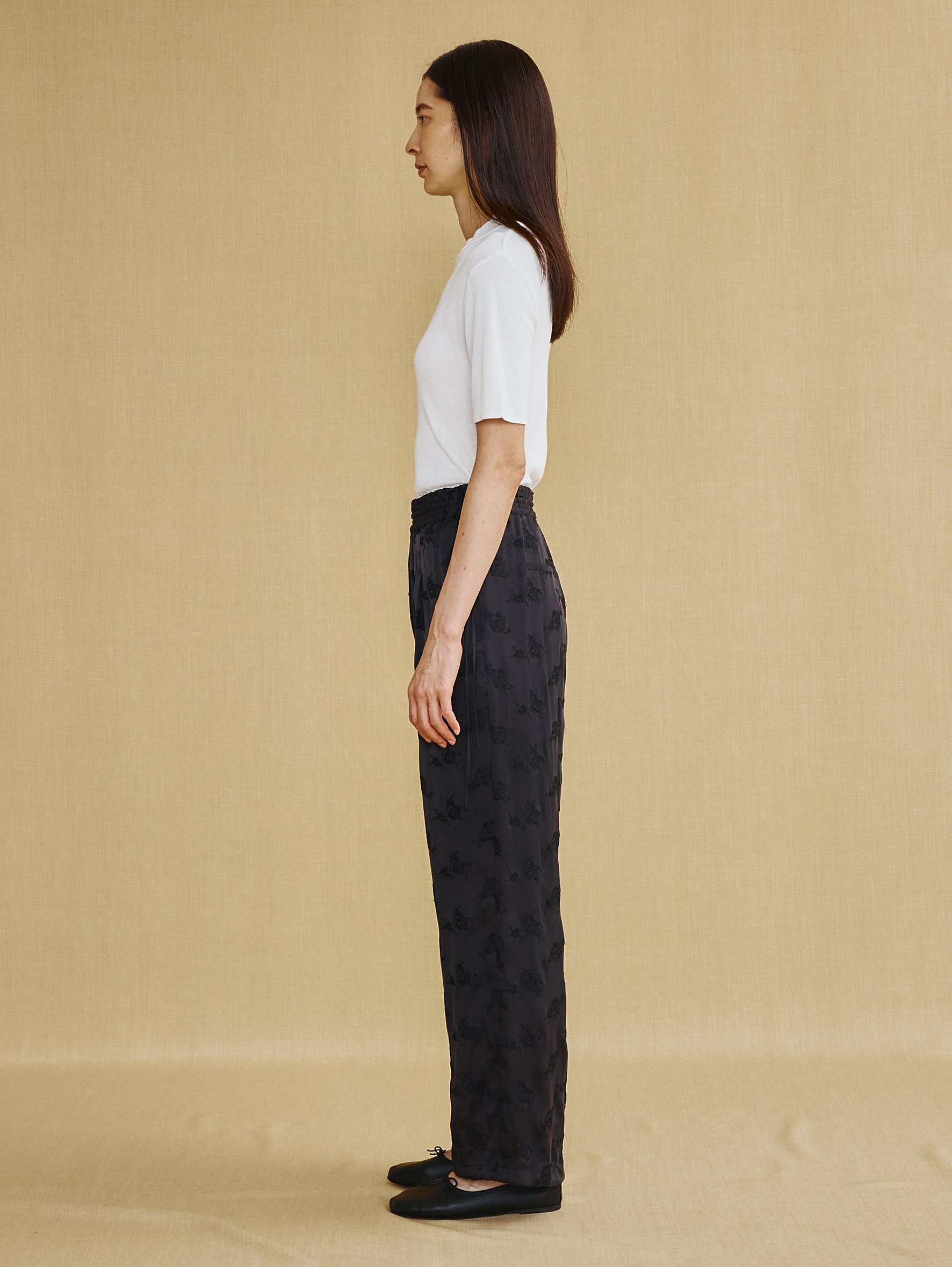 キュプラローズエンブロイダリーパンツ TBFS-103