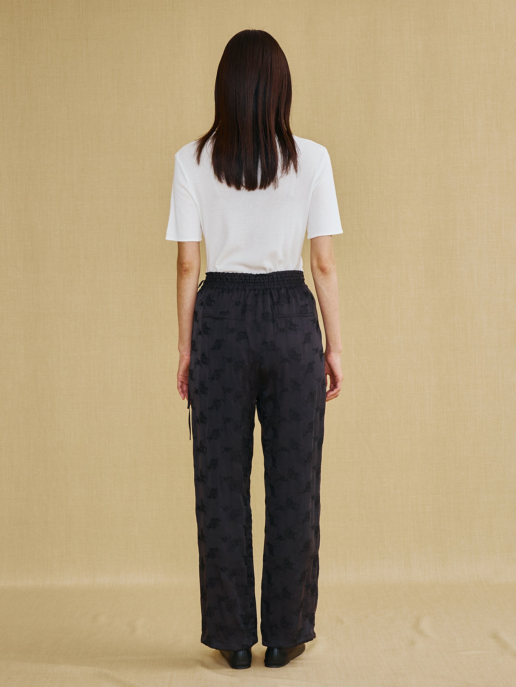 キュプラローズエンブロイダリーパンツ TBFS-103