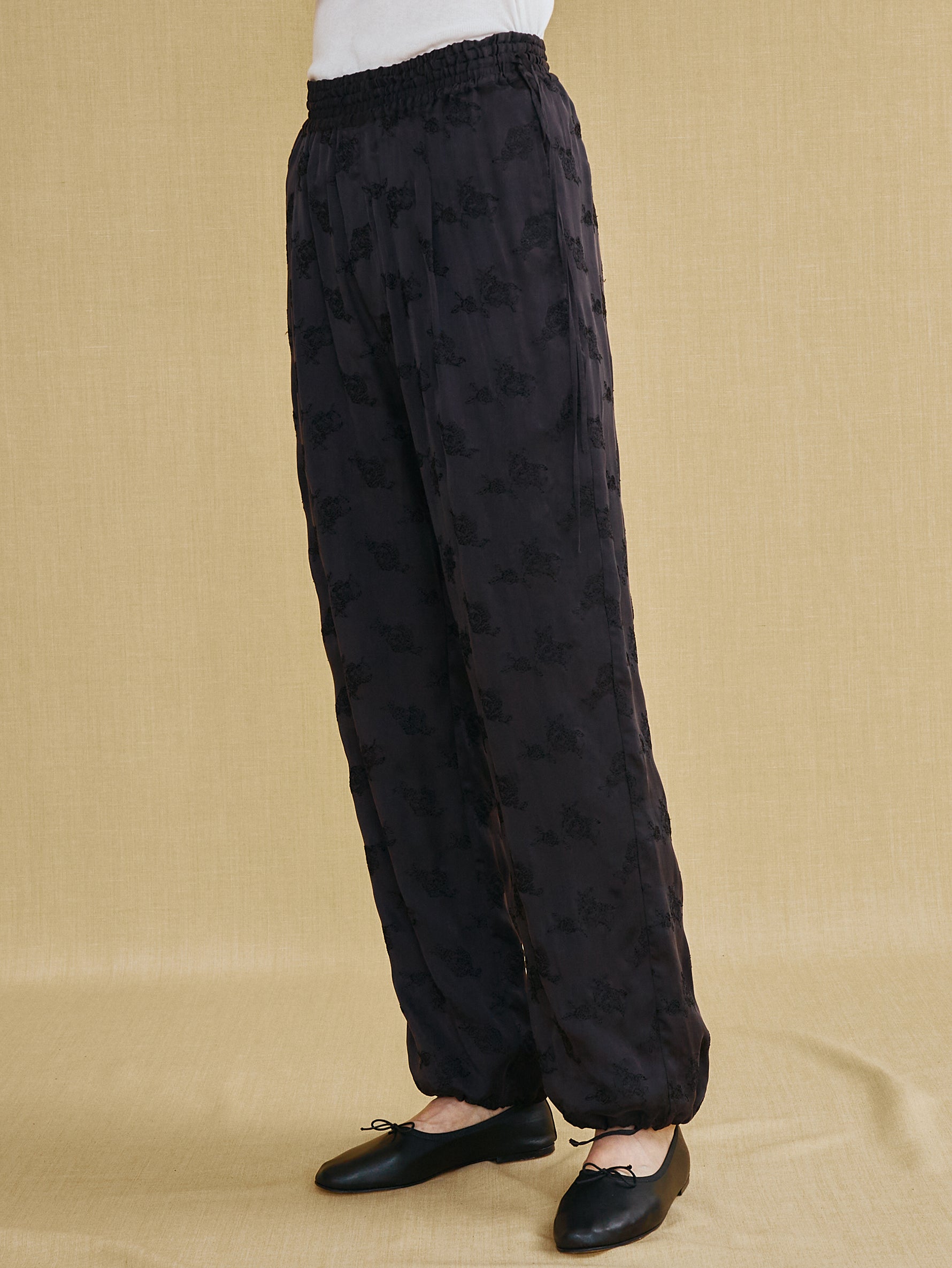 キュプラローズエンブロイダリーパンツ TBFS-103