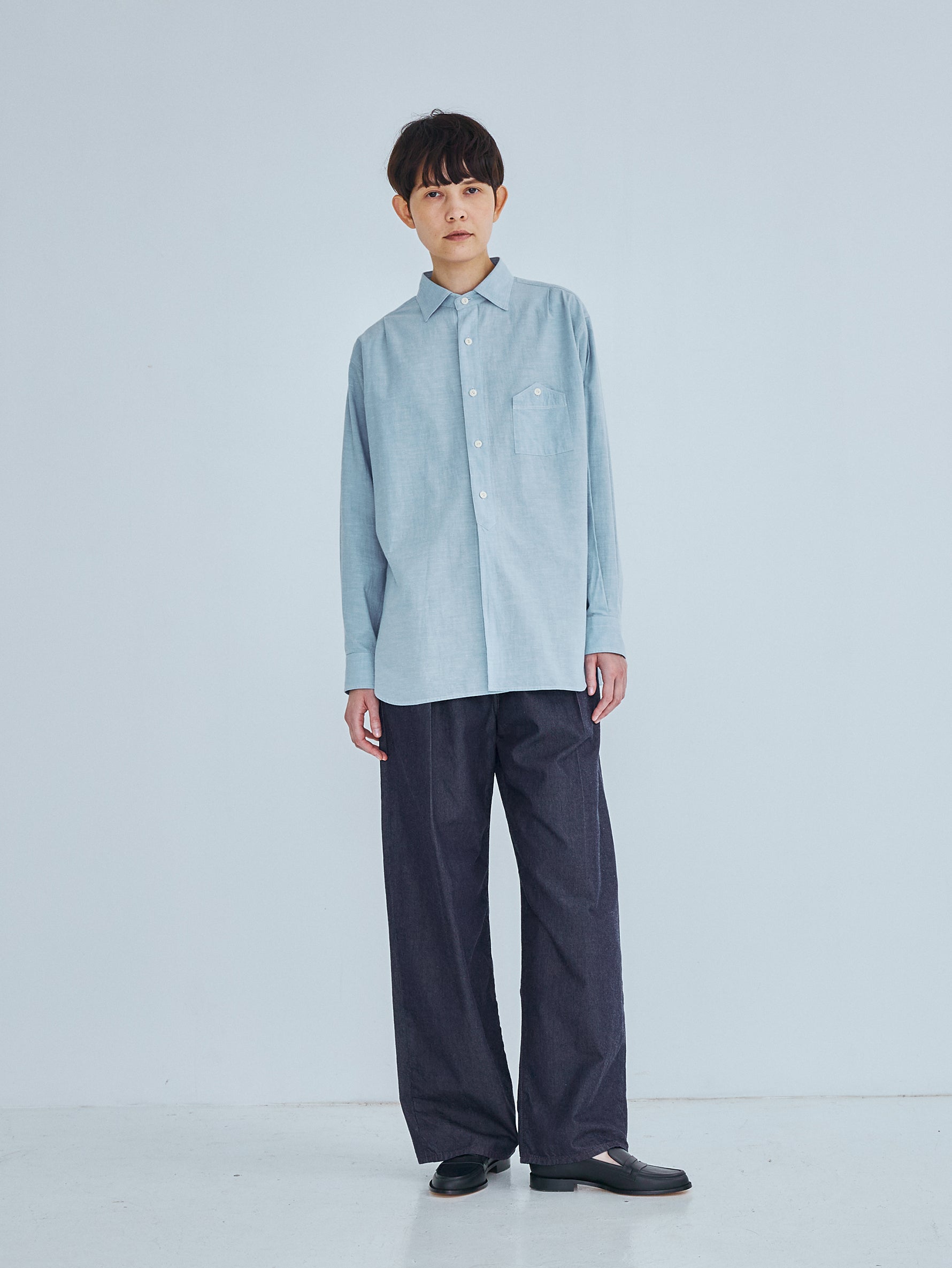 予約商品】ニアデニムシャツ TBFS-021