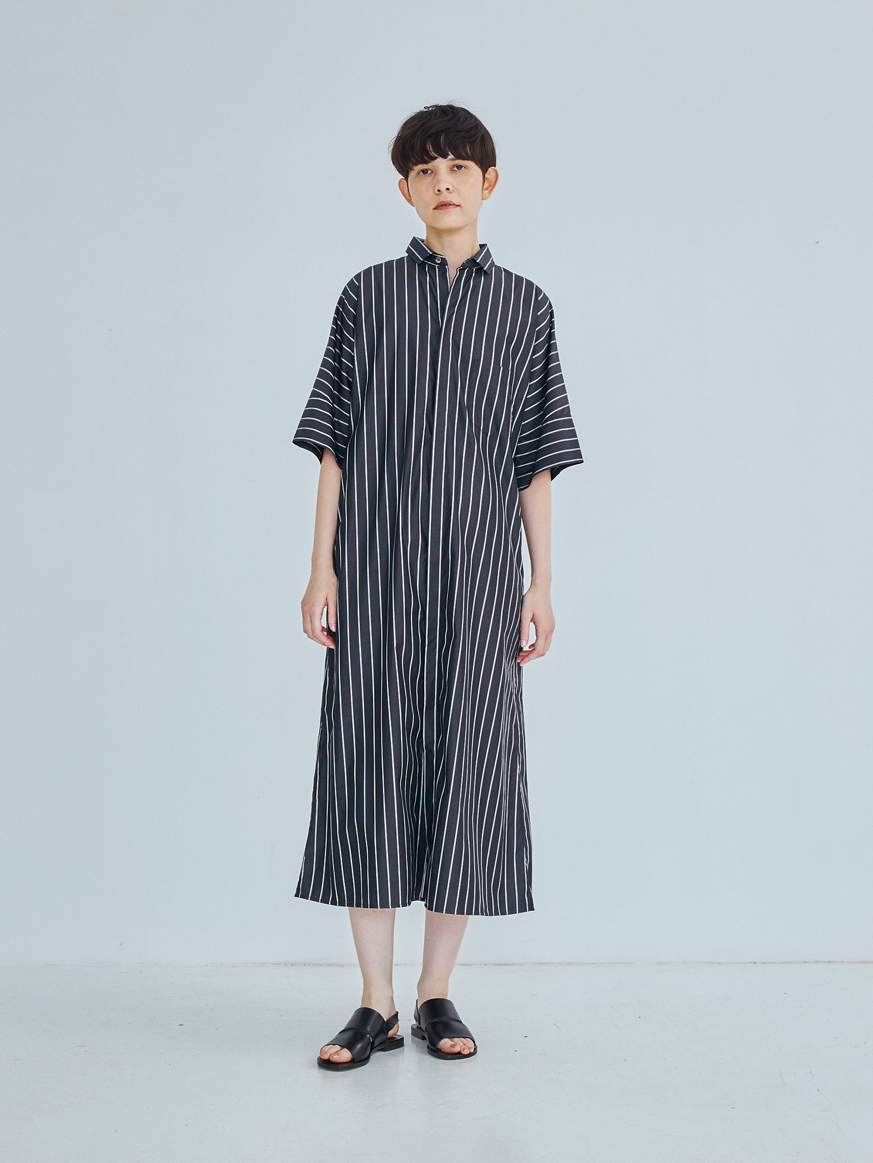 予約商品】テント半袖シャツワンピース TBFS-006