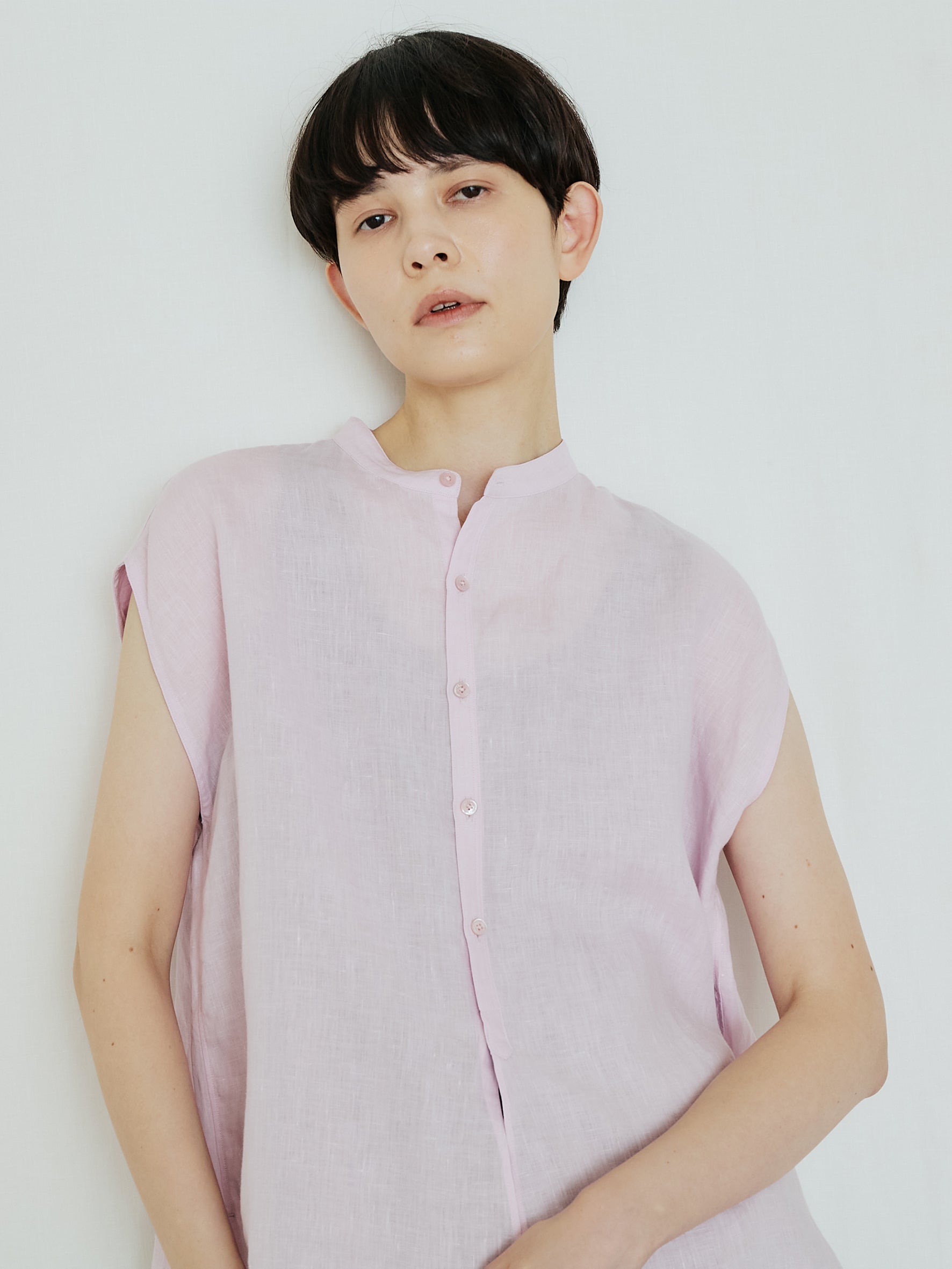 【予約商品】リネンフレンチシャツ TBFS-403