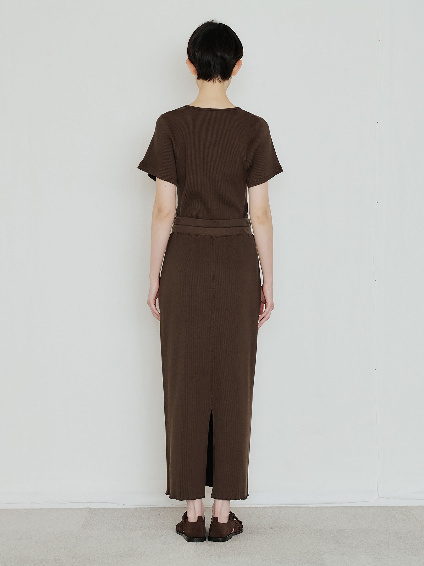 【予約商品】スーピマテレコヘンリーネック半袖PO TBFS-463