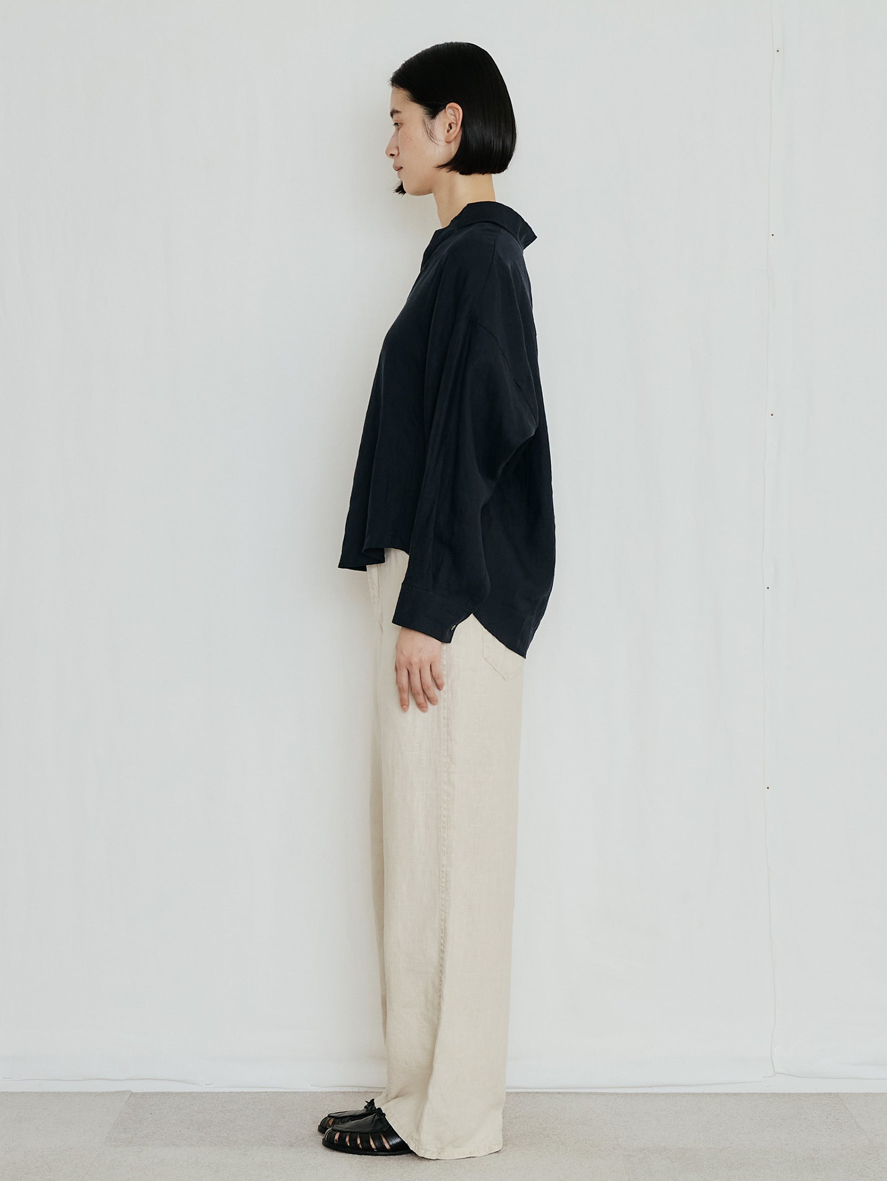 予約商品】リネンスキッパーシャツ TBFS-408