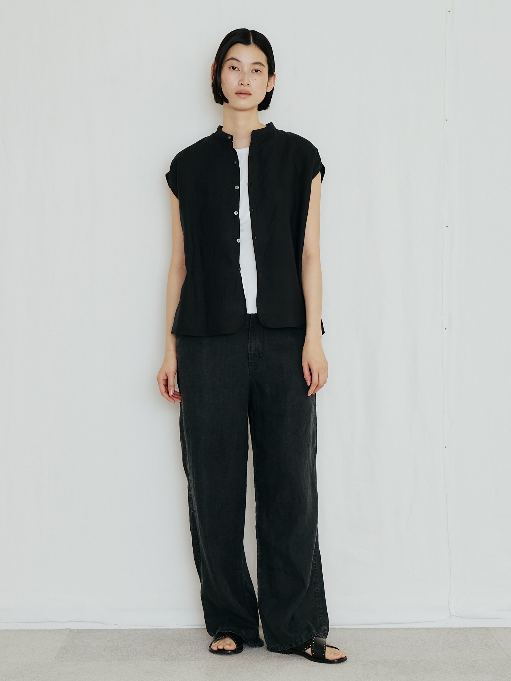 【予約商品】リネンフレンチシャツ TBFS-403