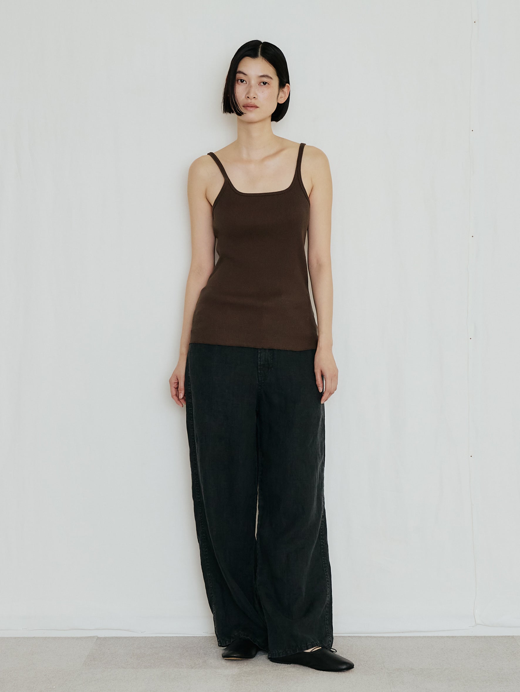 【予約商品】スーピマテレコスクエアキャミソール TBFS-461