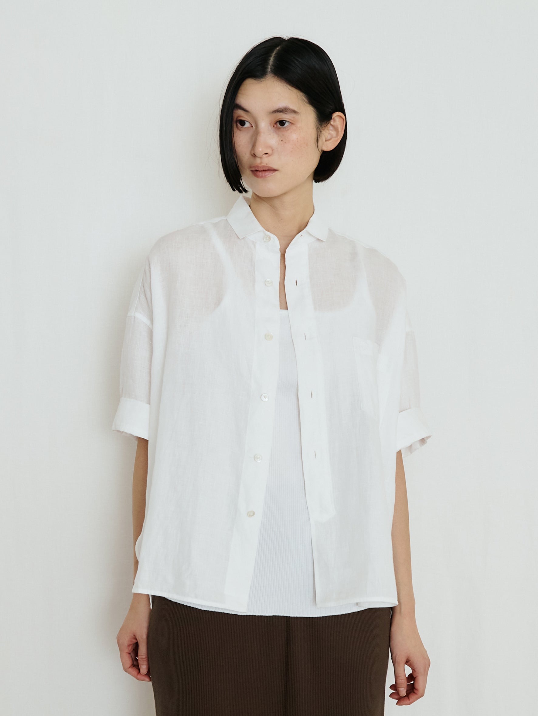 【予約商品】スーピマテレコスクエアキャミソール TBFS-461