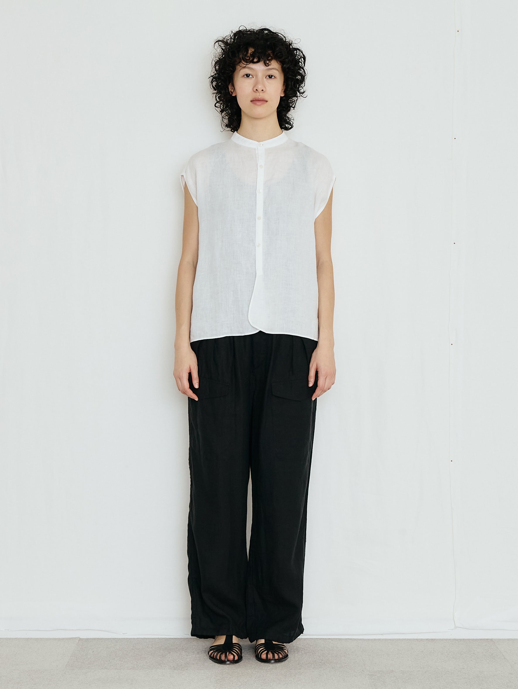 【予約商品】リネンフレンチシャツ TBFS-403