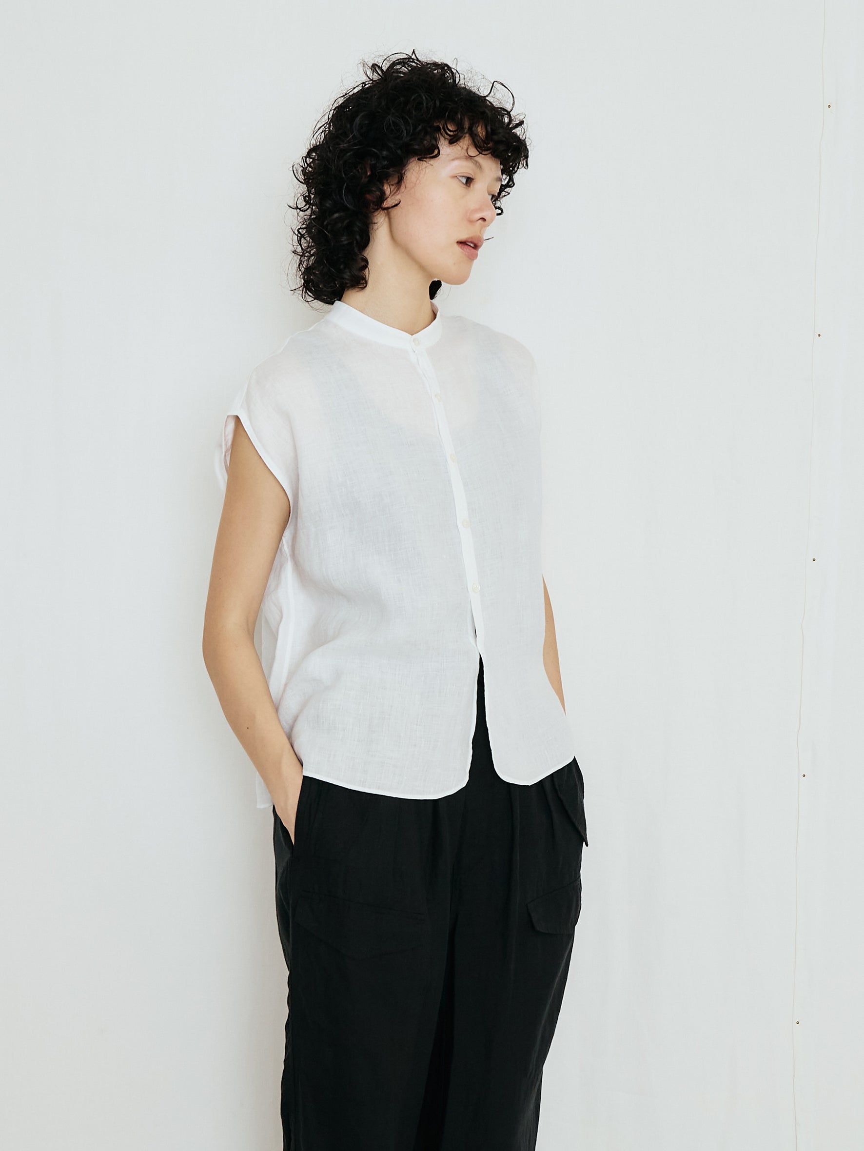 【予約商品】リネンフレンチシャツ TBFS-403