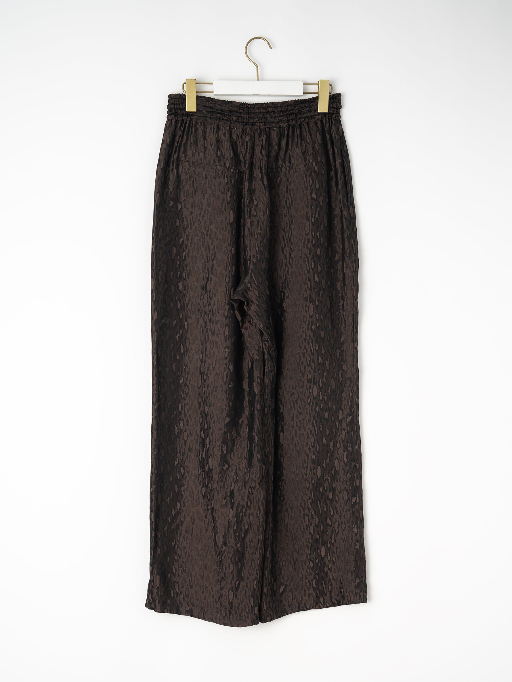 完売品！2025AW 新作！TICCA レオパードジャガードパンツ レオパードジャガードパンツ/TBEA-132