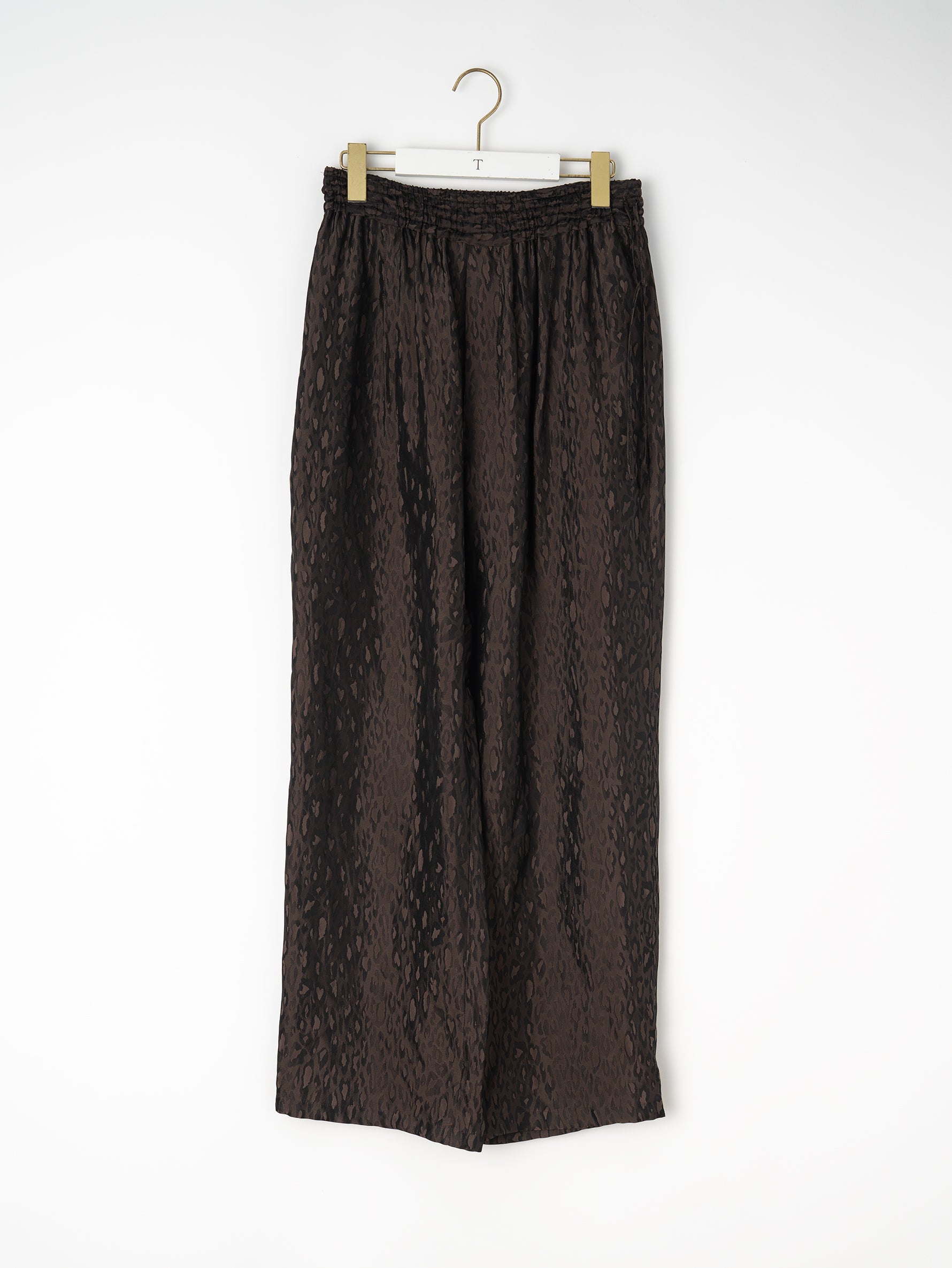 レオパードジャガードパンツ/TBEA-132