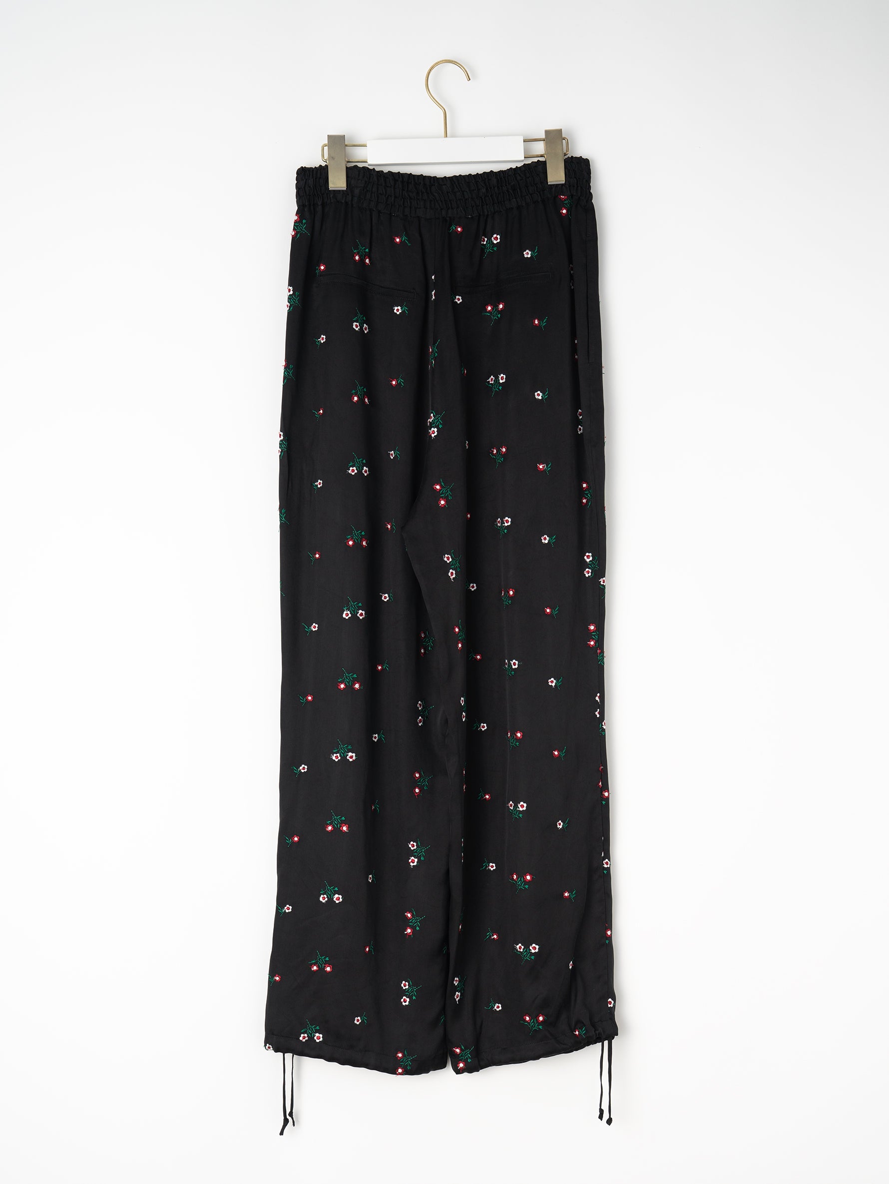 TICCA フラワーエンブロイダリーパンツ Bshop｜TICCA | <別注> フラワーエンブロイダリー ベロアパンツ
